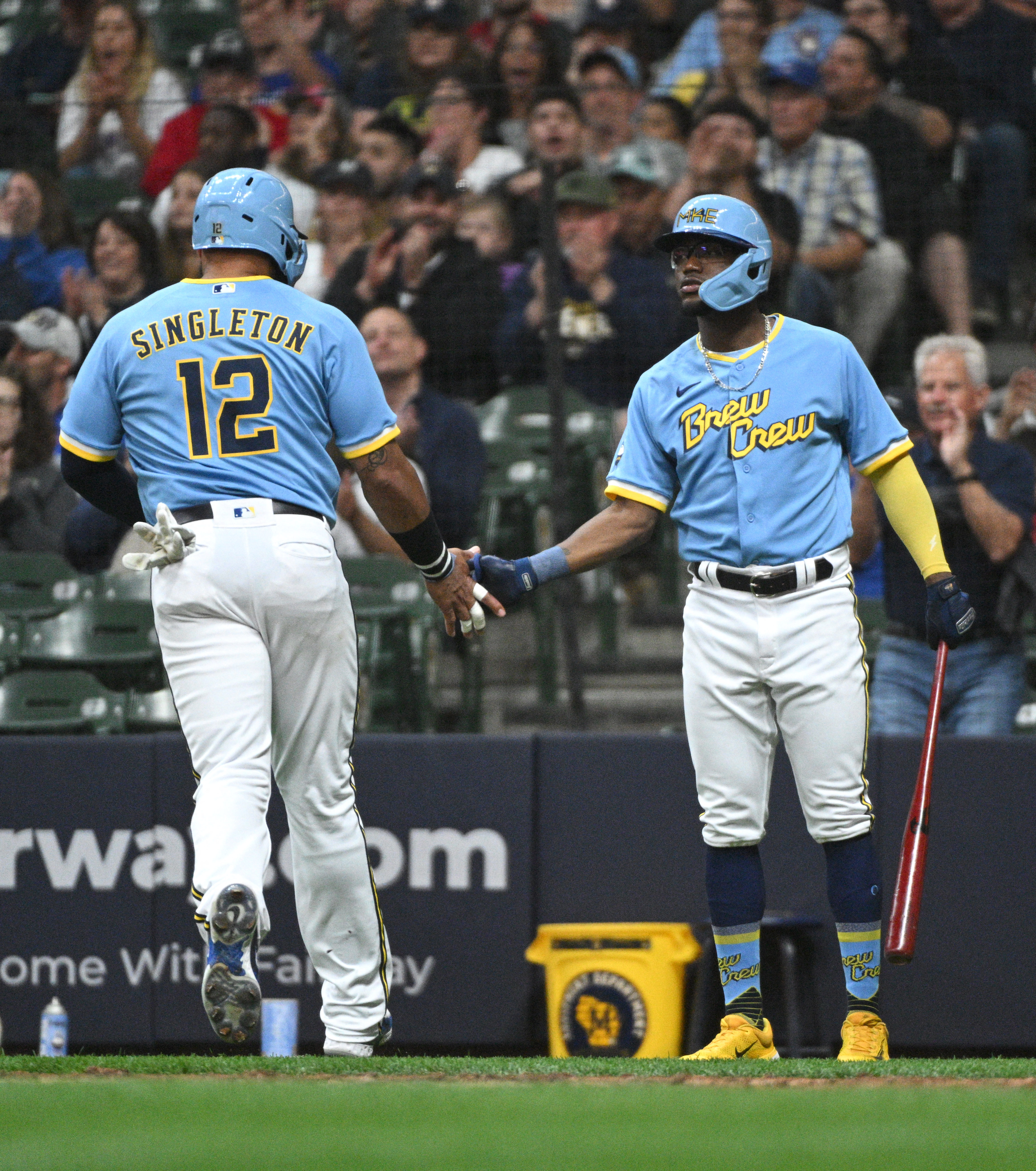 Joey Wiemer's two homers, Corbin Burnes' gem lead Brewers past Orioles