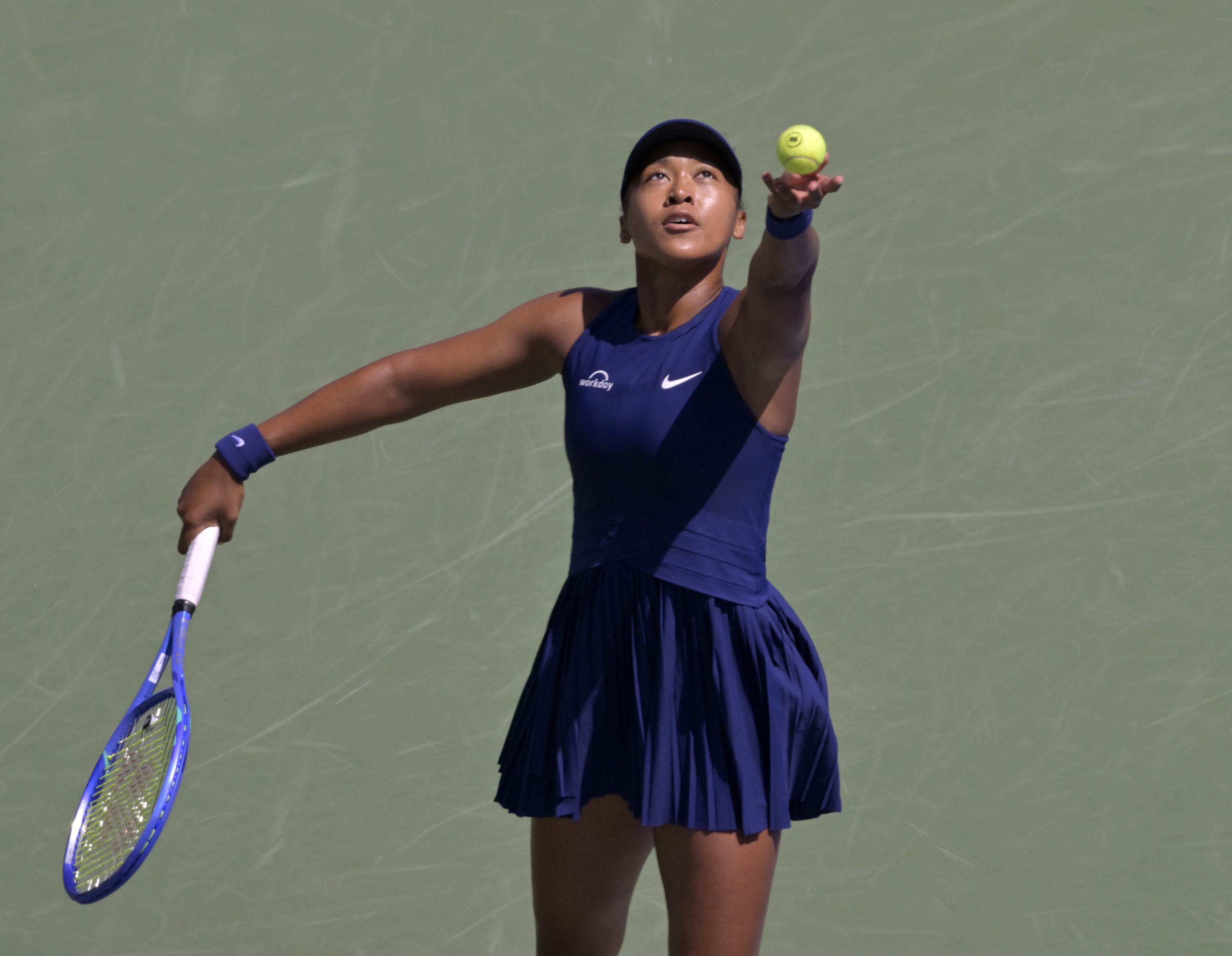 テニス＝大坂なおみ、ストレート勝ちで4回戦へ ナショナルバンクOP