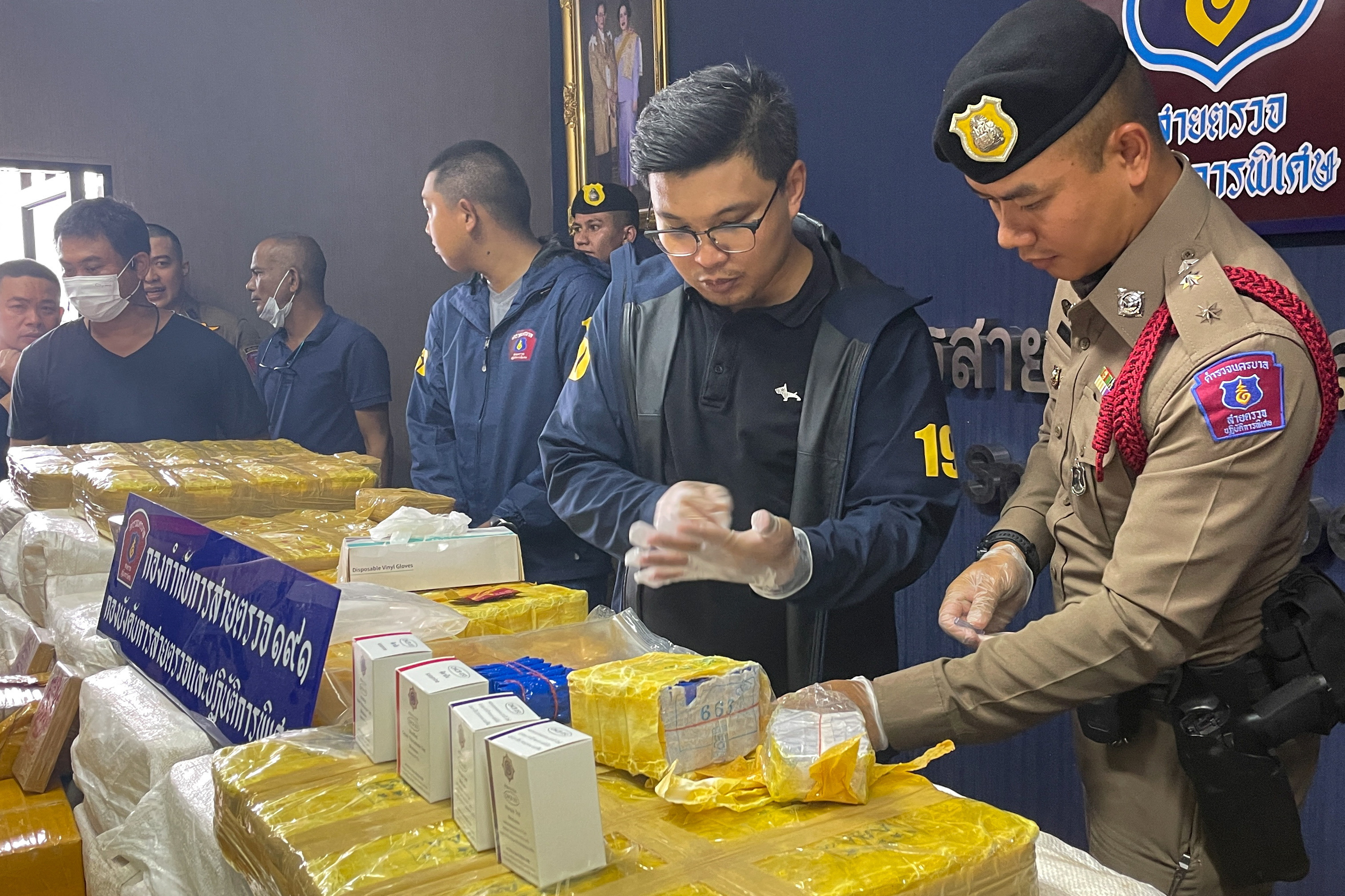 Thai police seize $8.15 million USD worth of methamphetamine pills and other drugs in Bangkok