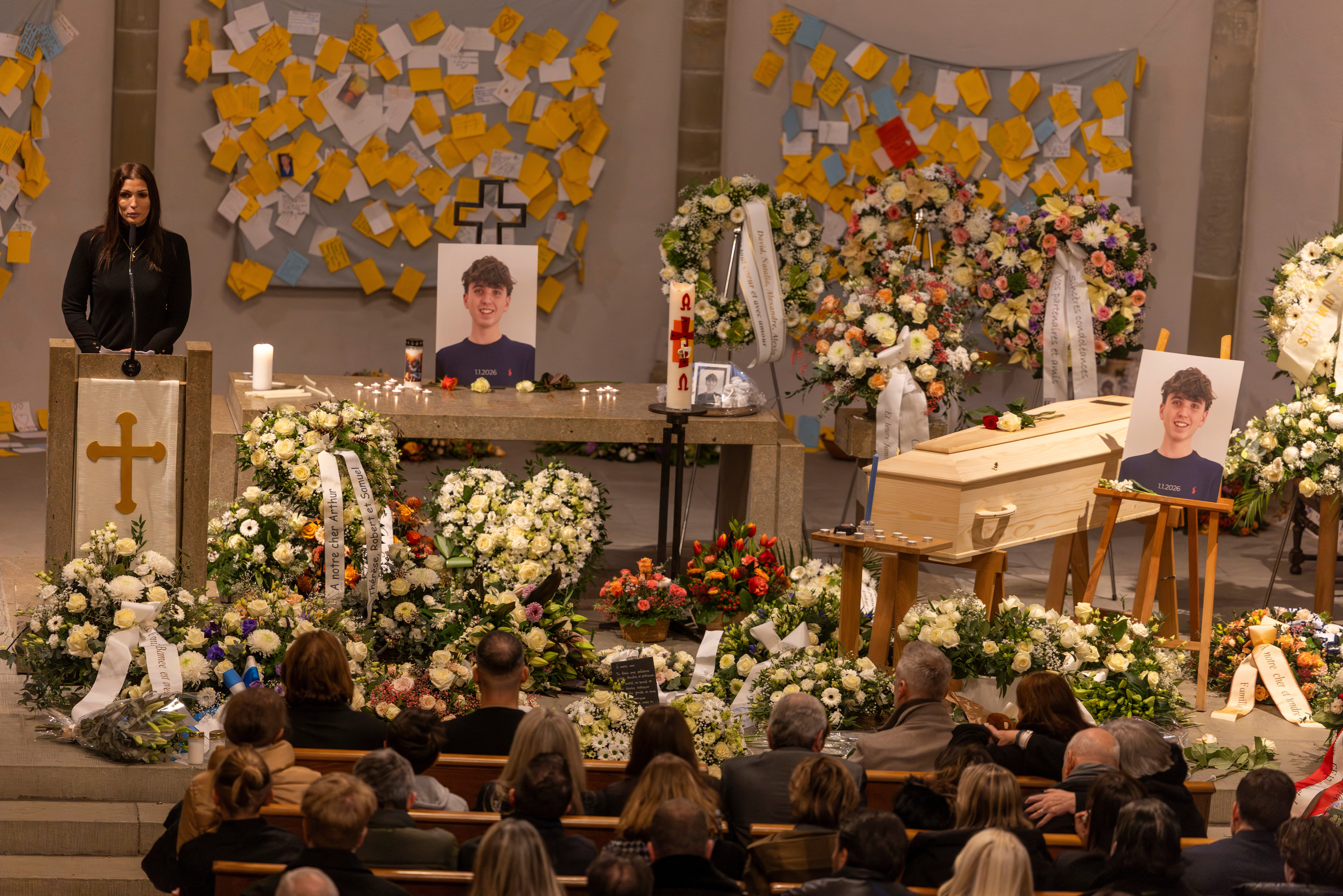 Teen soccer players lay to rest mate killed in Swiss bar fire ...