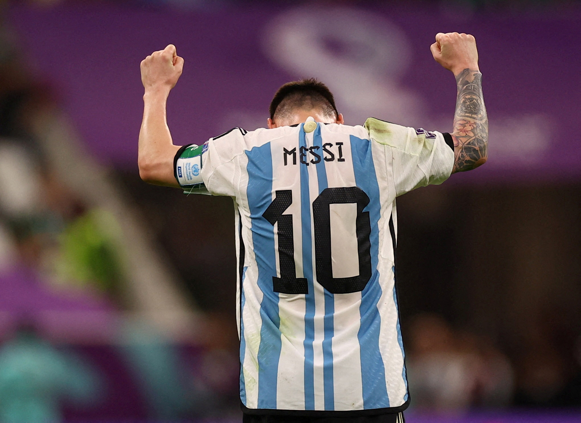 Messi dances night away after keeping World Cup storyline alive