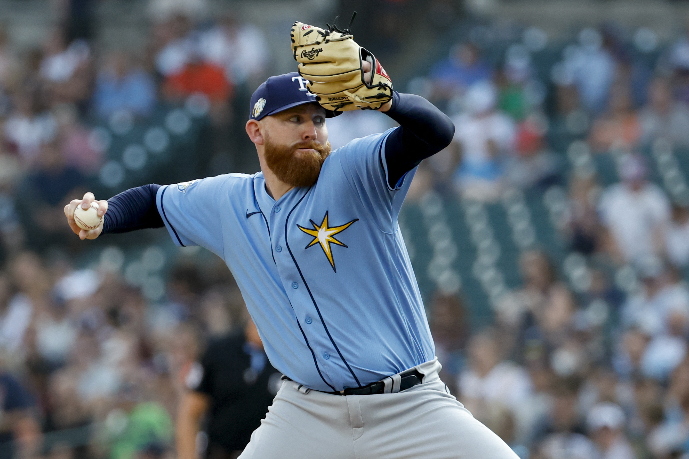 Jose Siri homers and drives in 3 runs to help Rays rout Tigers 8-0 - ABC  News