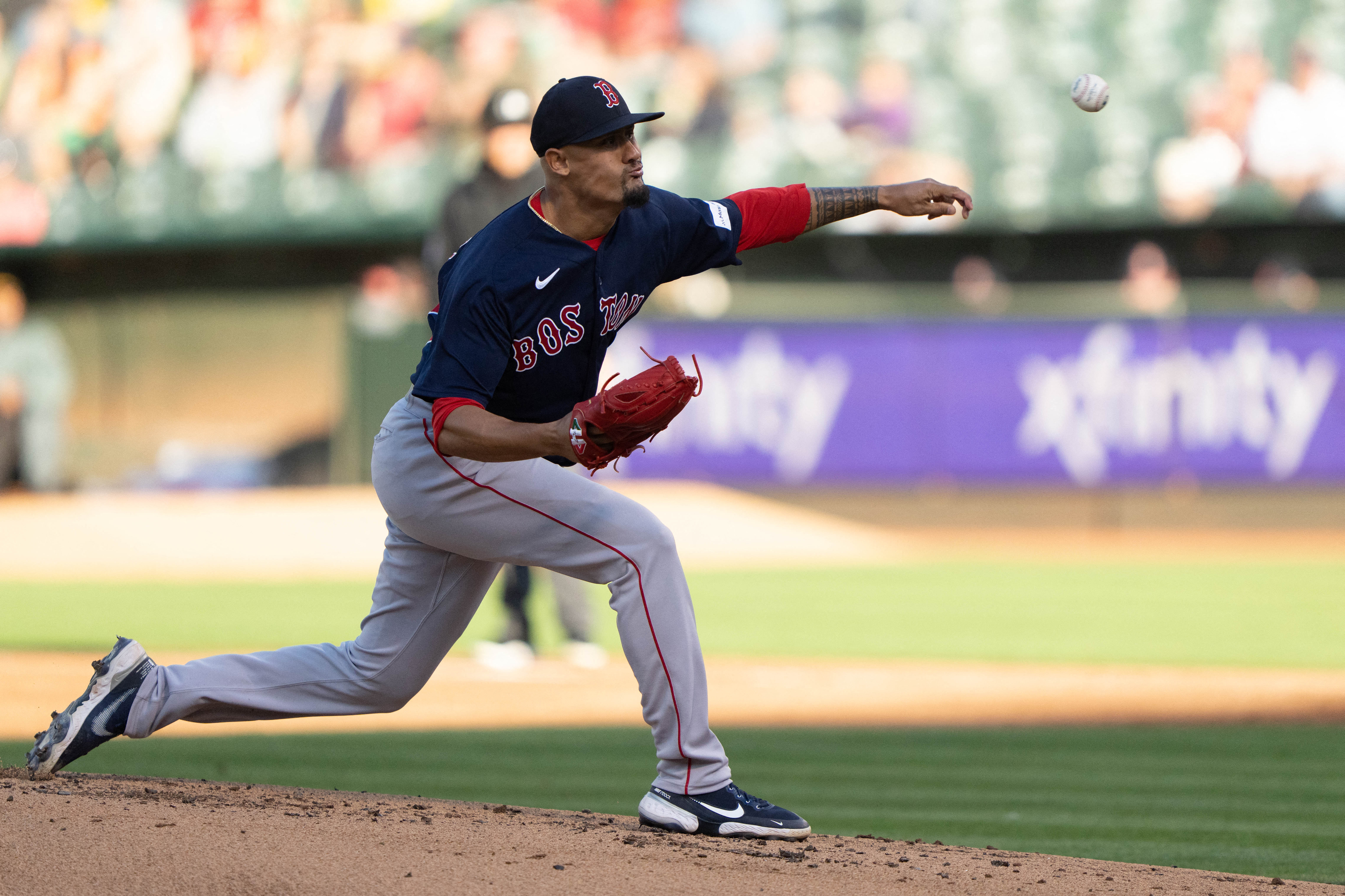 Nick Pivetta headlines combined 1-hitter as Red Sox blank A's