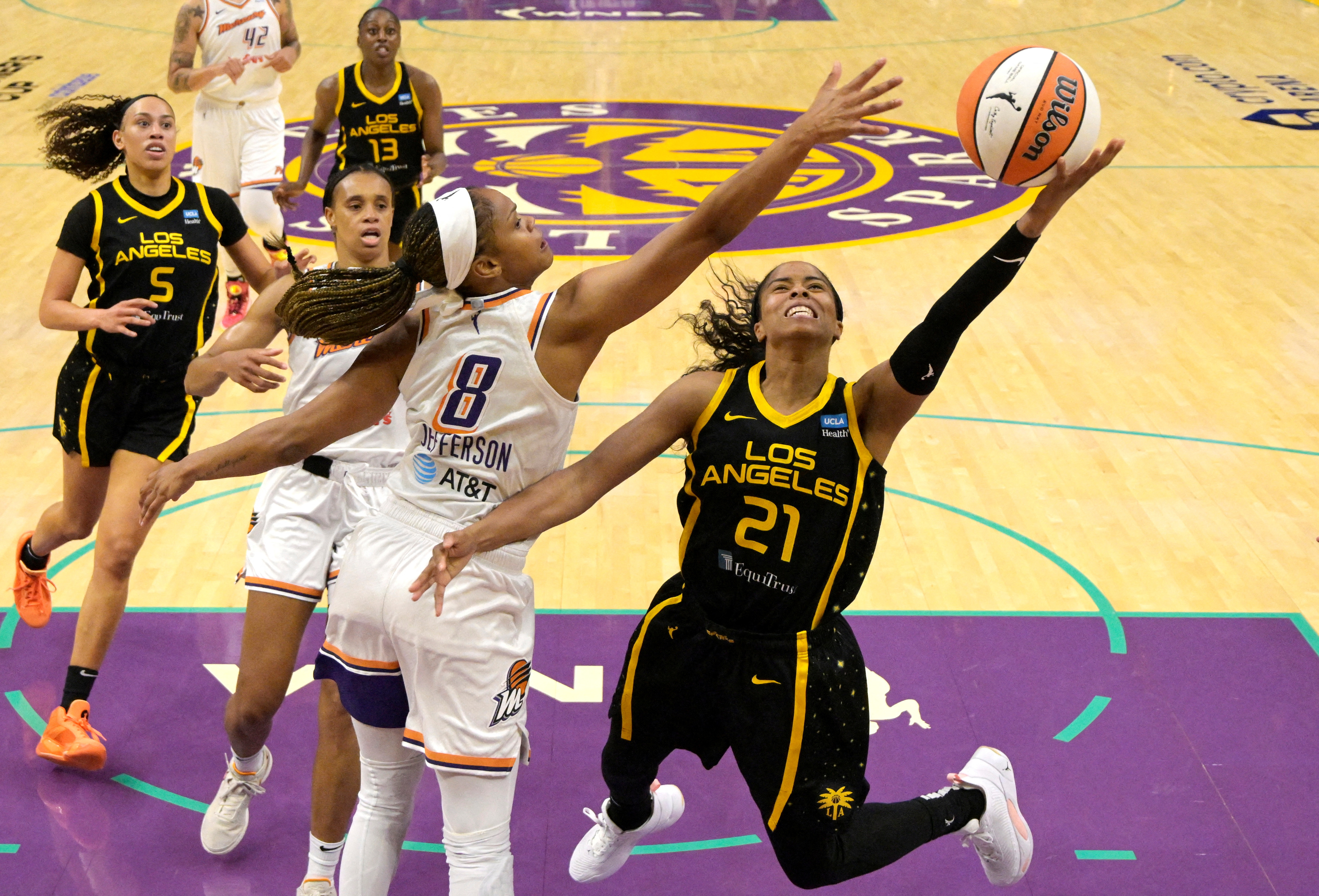 WNBA: Phoenix Mercury at Los Angeles Sparks
