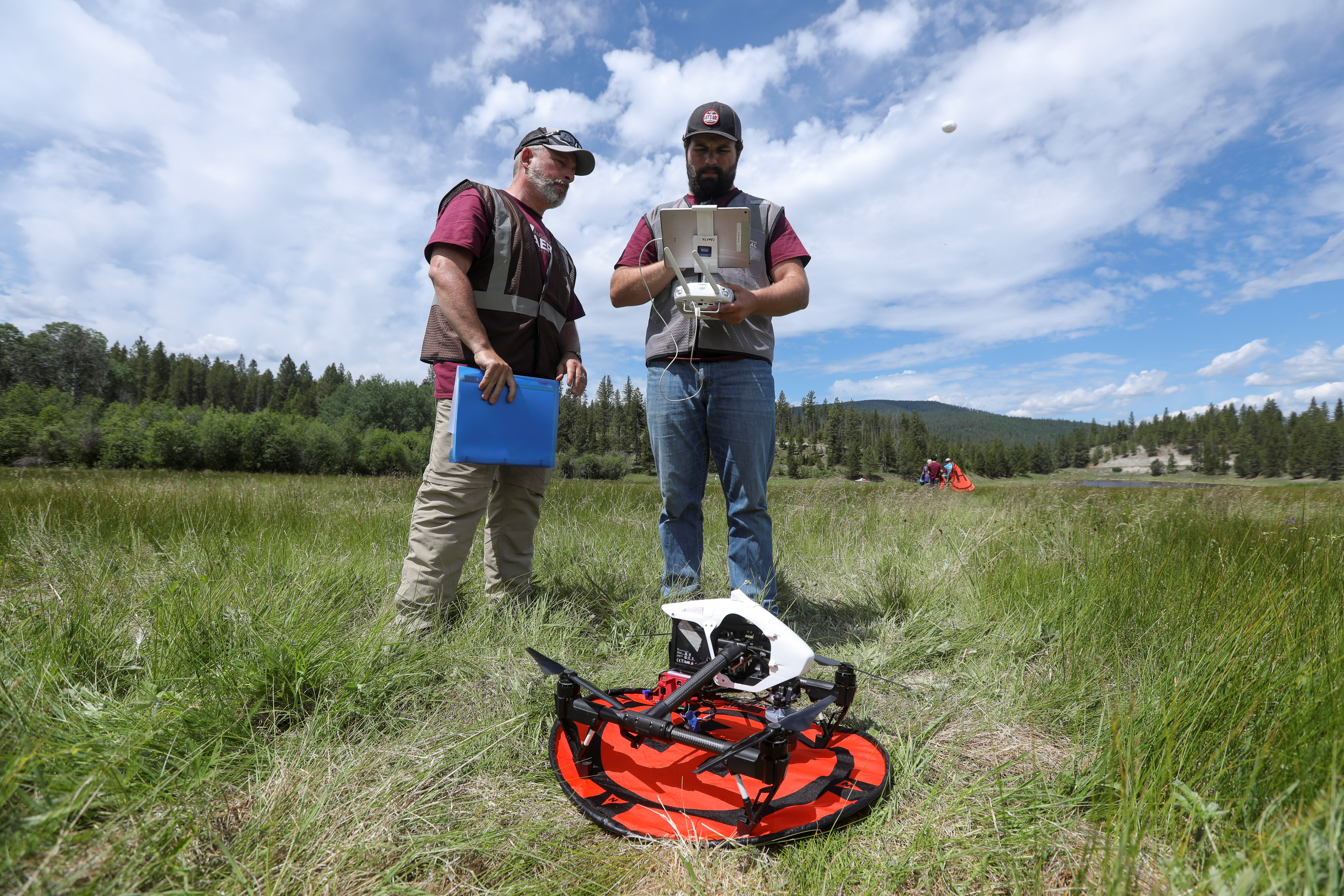 As wildfires hit U.S., researchers work with drones to help forecast fires