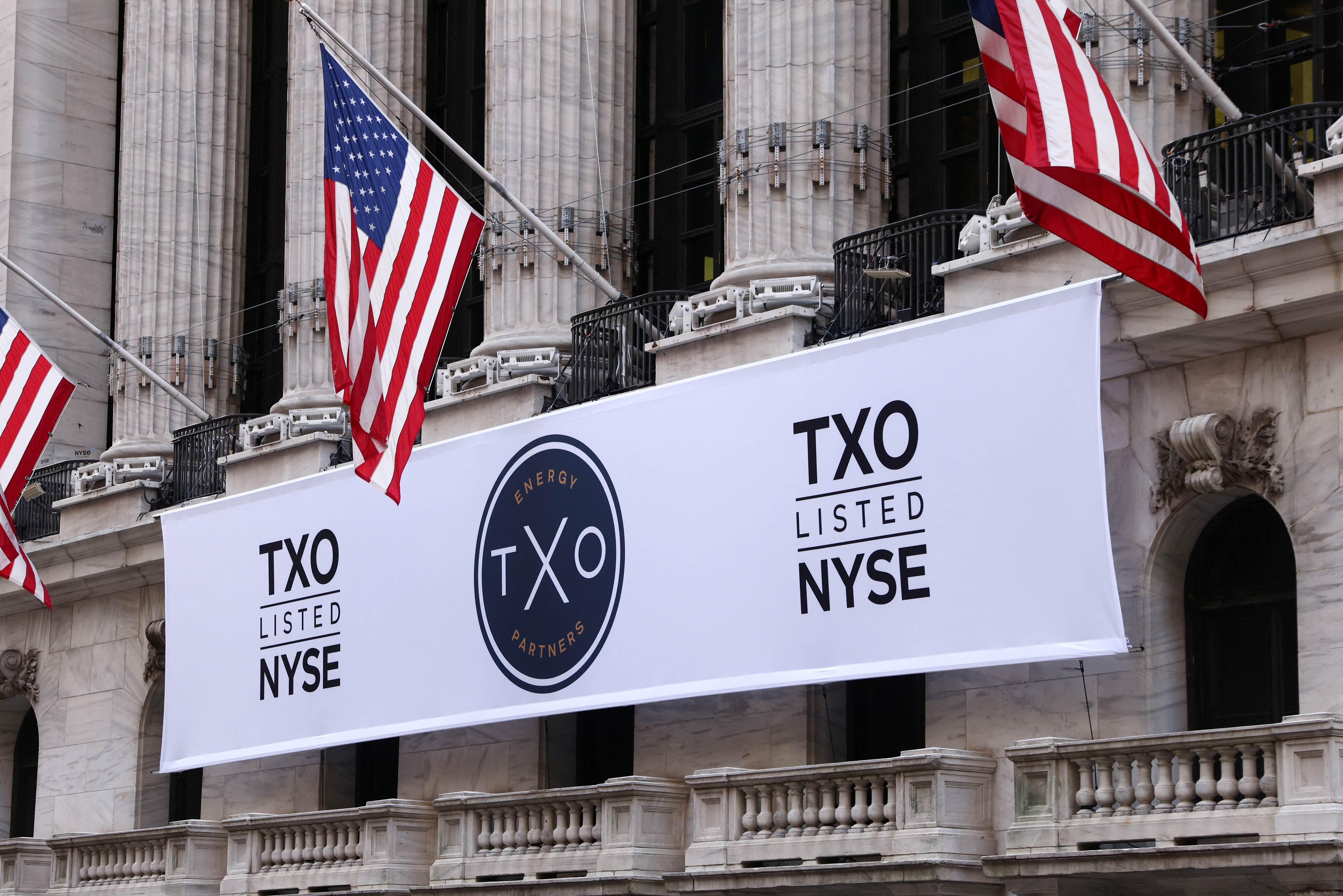 TXO Energy Partners IPO at the New York Stock Exchange (NYSE) in New York City
