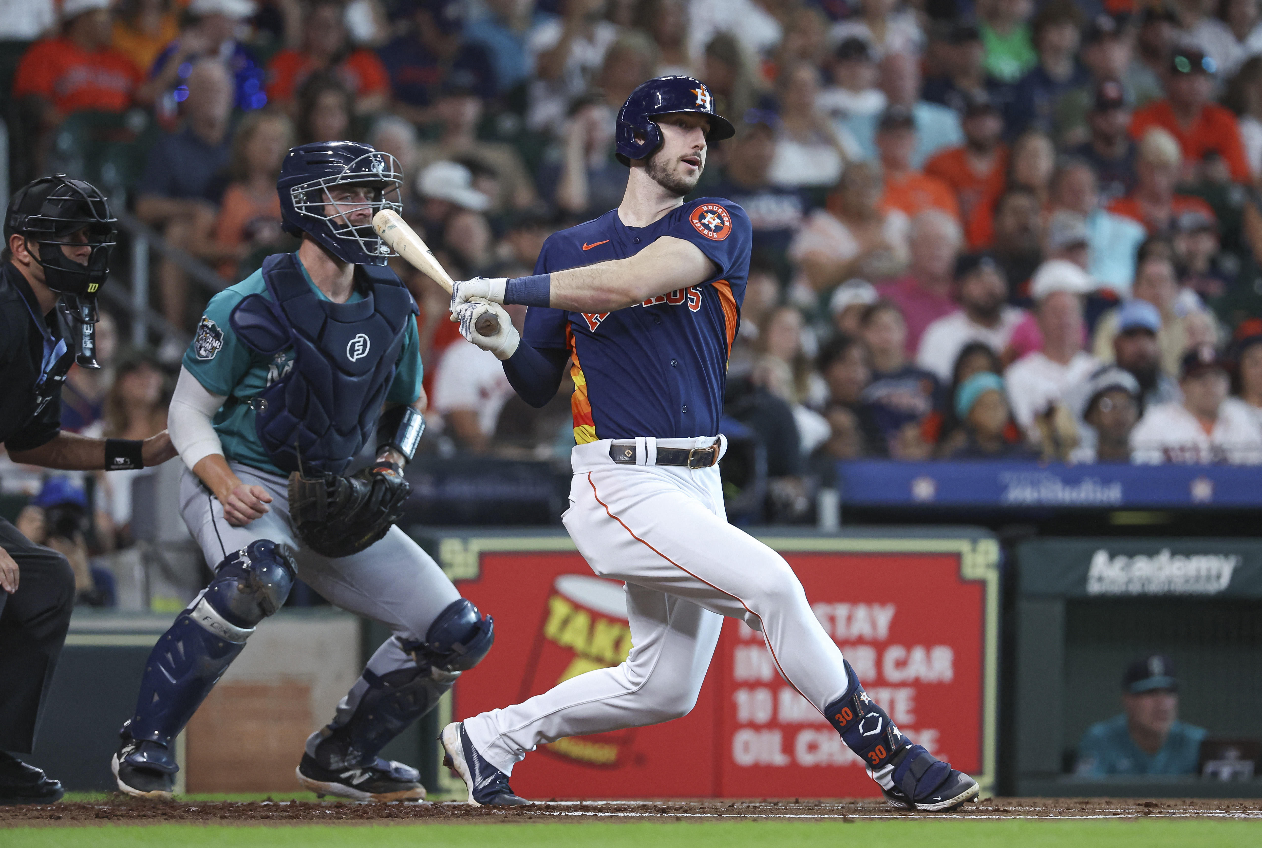 Martin Maldonado's late heroics help Astros edge Mariners