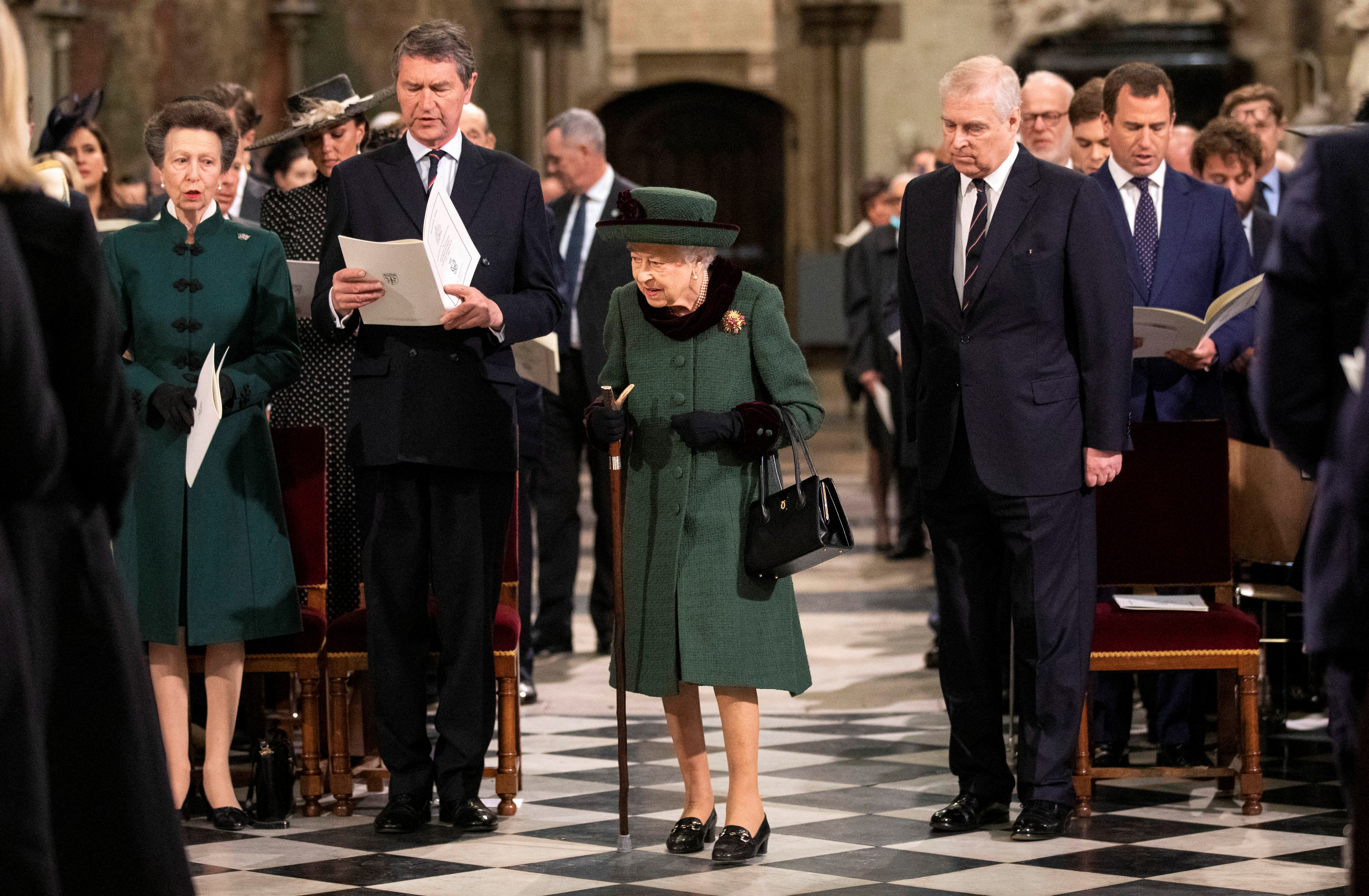 Memorial service for Prince Philip, at Westminster Abbey