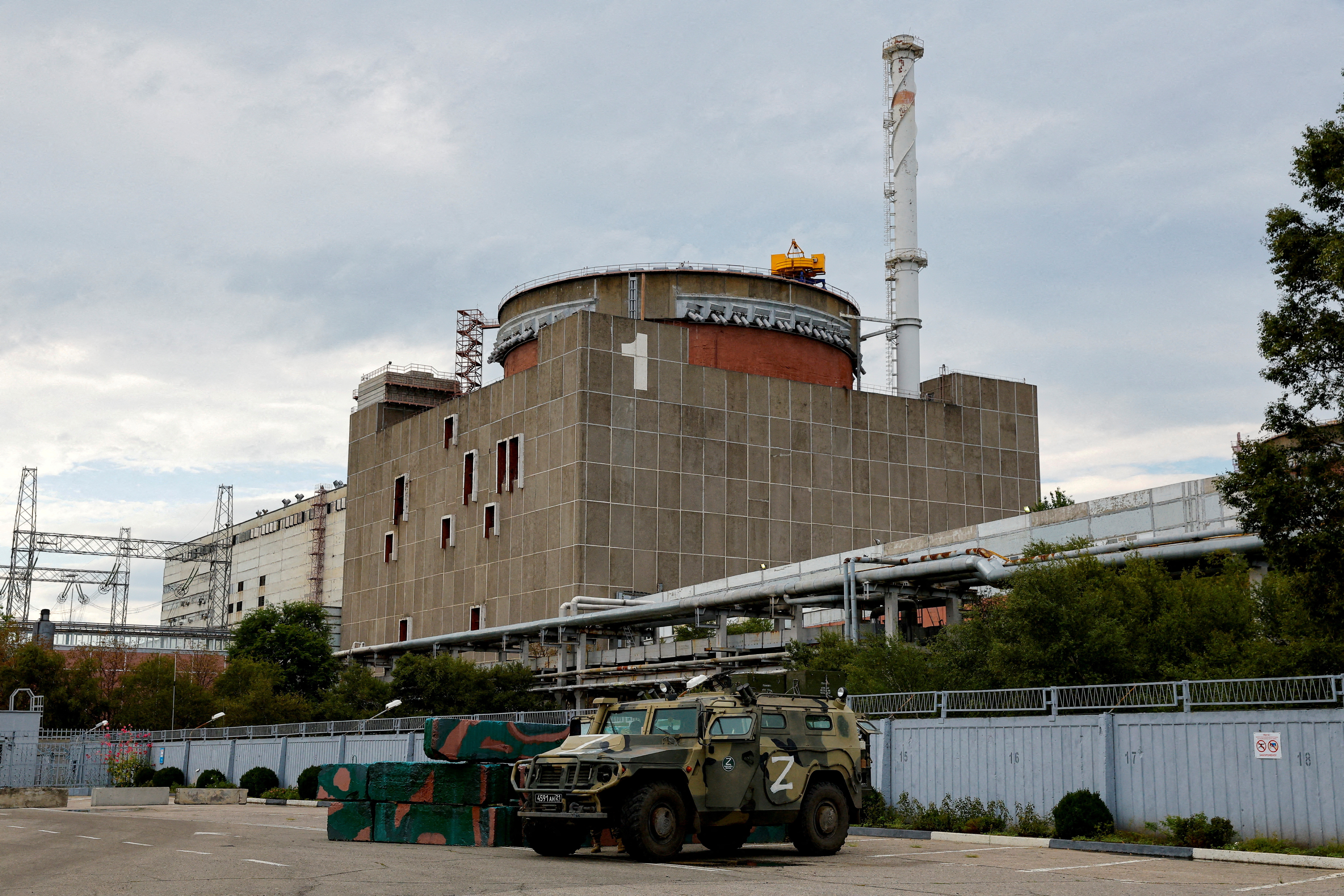 Misión de expertos del OIEA visita la central nuclear de Zaporizhzhia