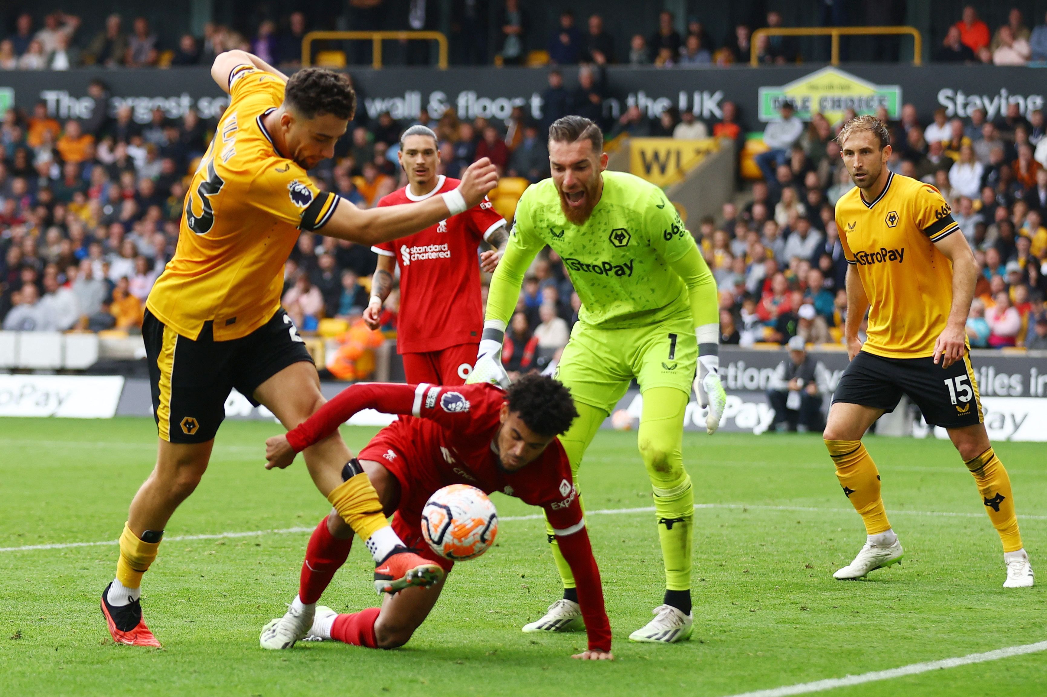 Liverpool beat Wolves 3-1 in late comeback Reuters