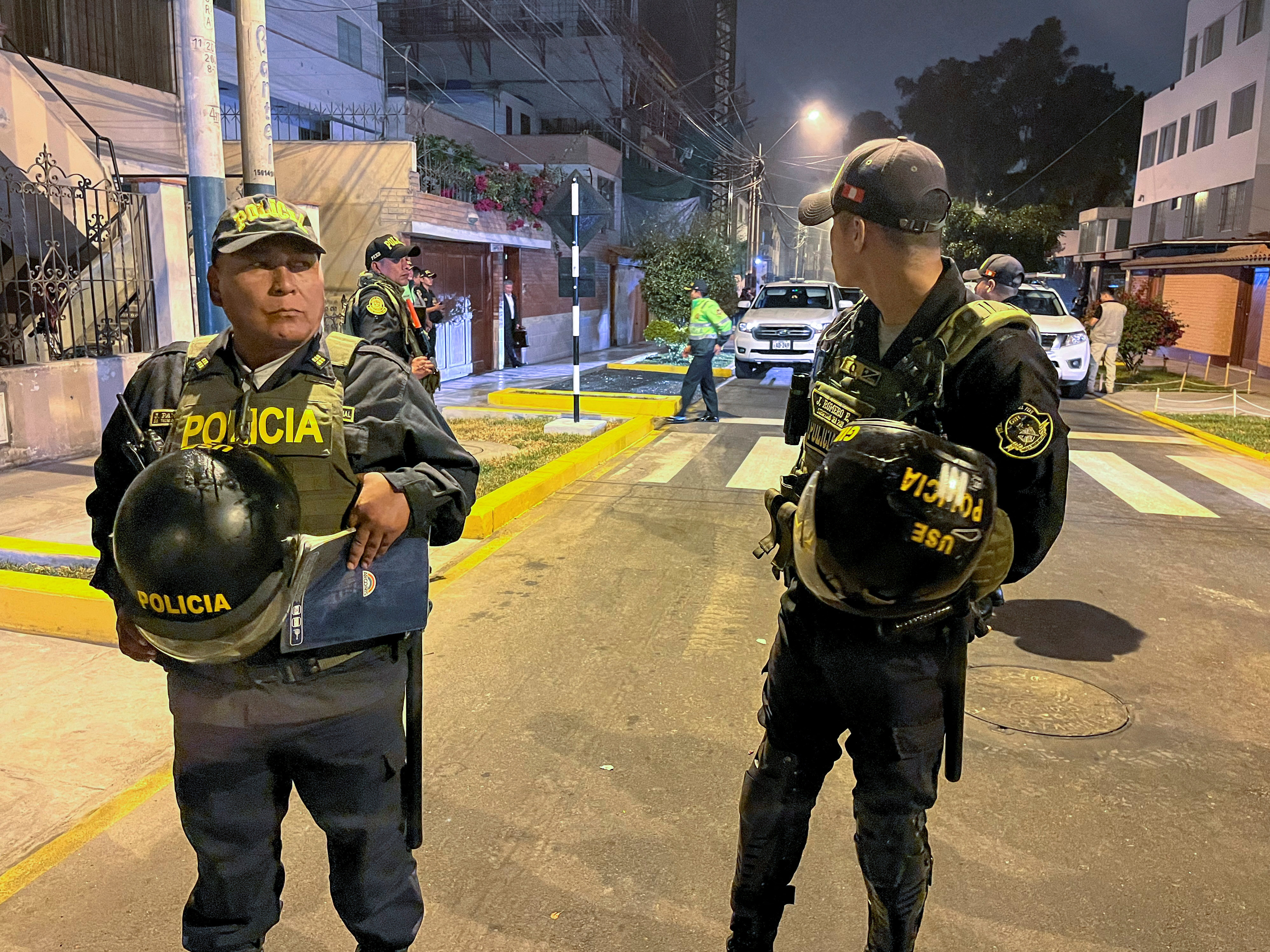 Police raid Peru's President Dina Boluarte's residence in Lima