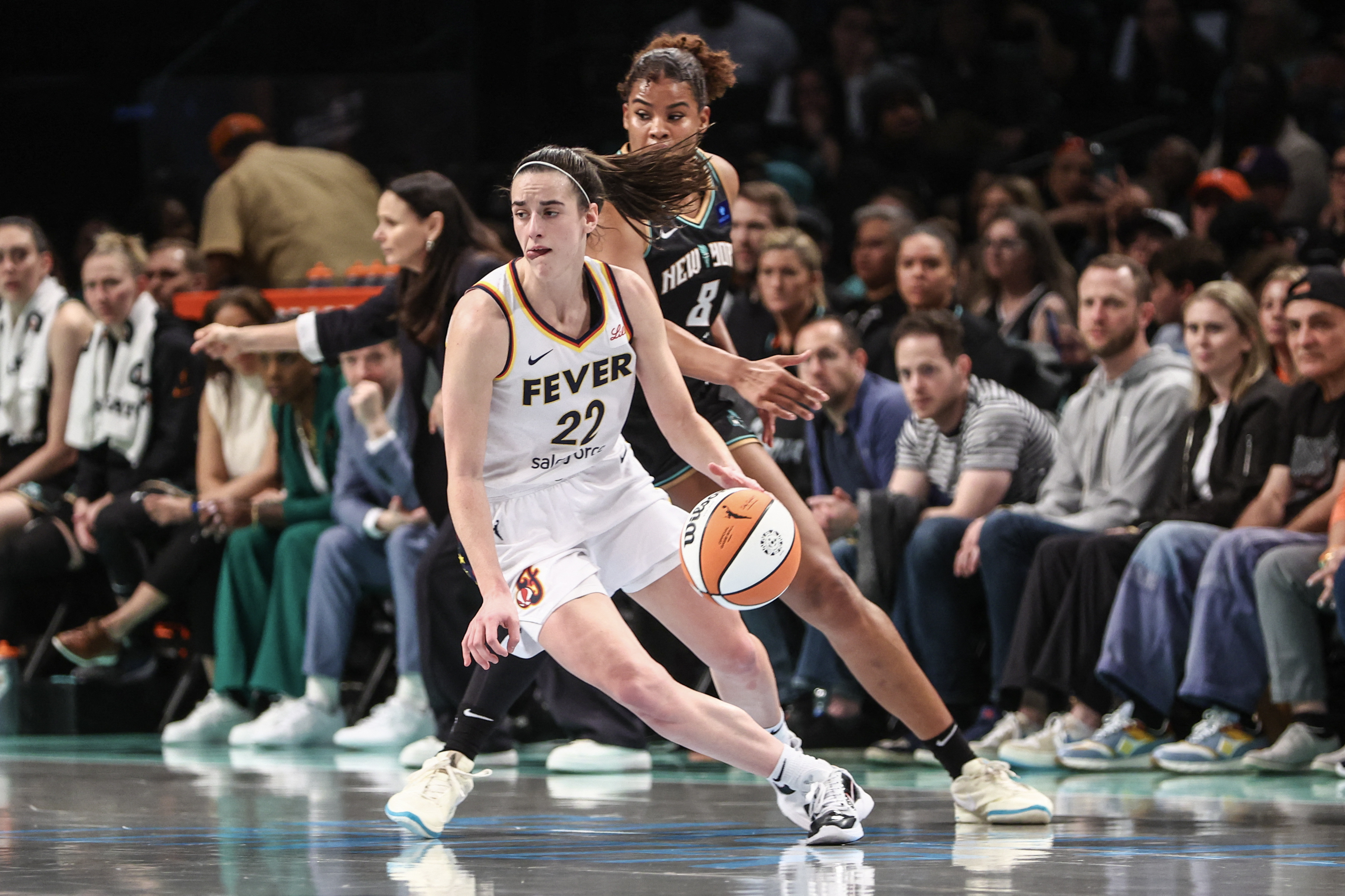 WNBA: Indiana Fever at New York Liberty