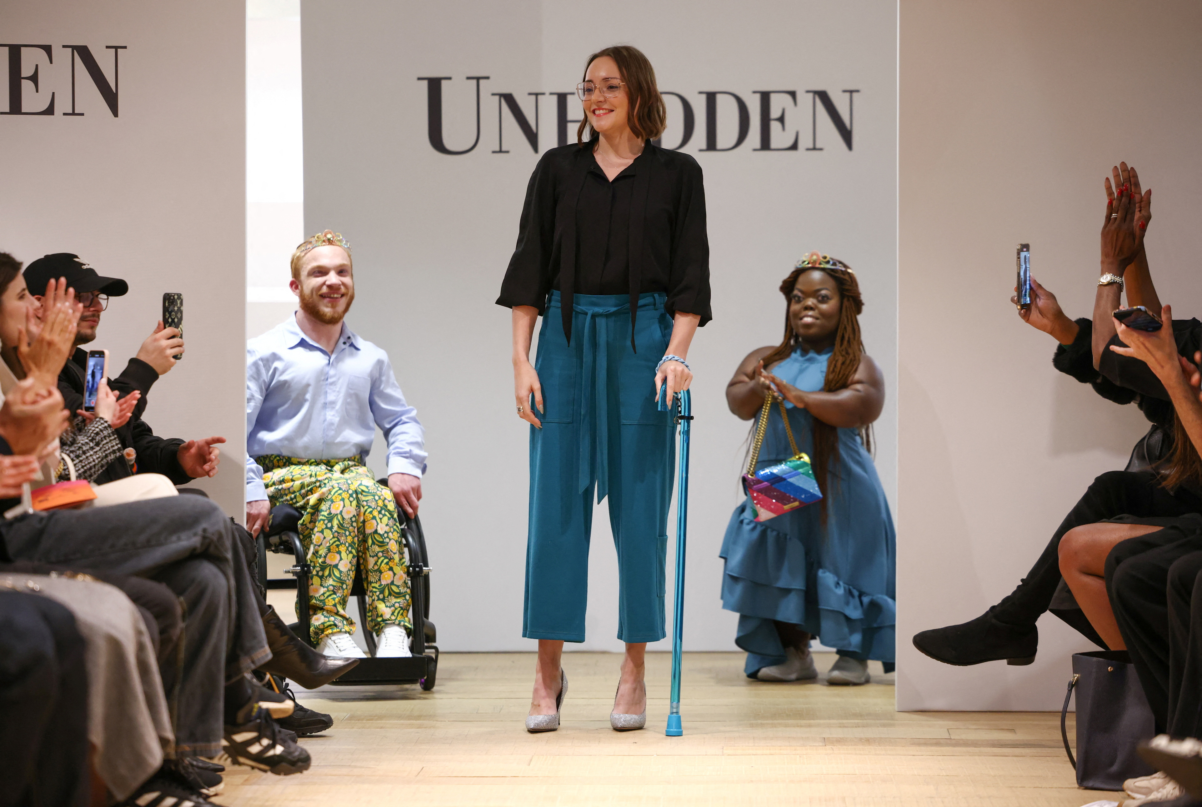 Fashion brand 'Unhidden' brings clothes made for all bodies to London  Fashion Week