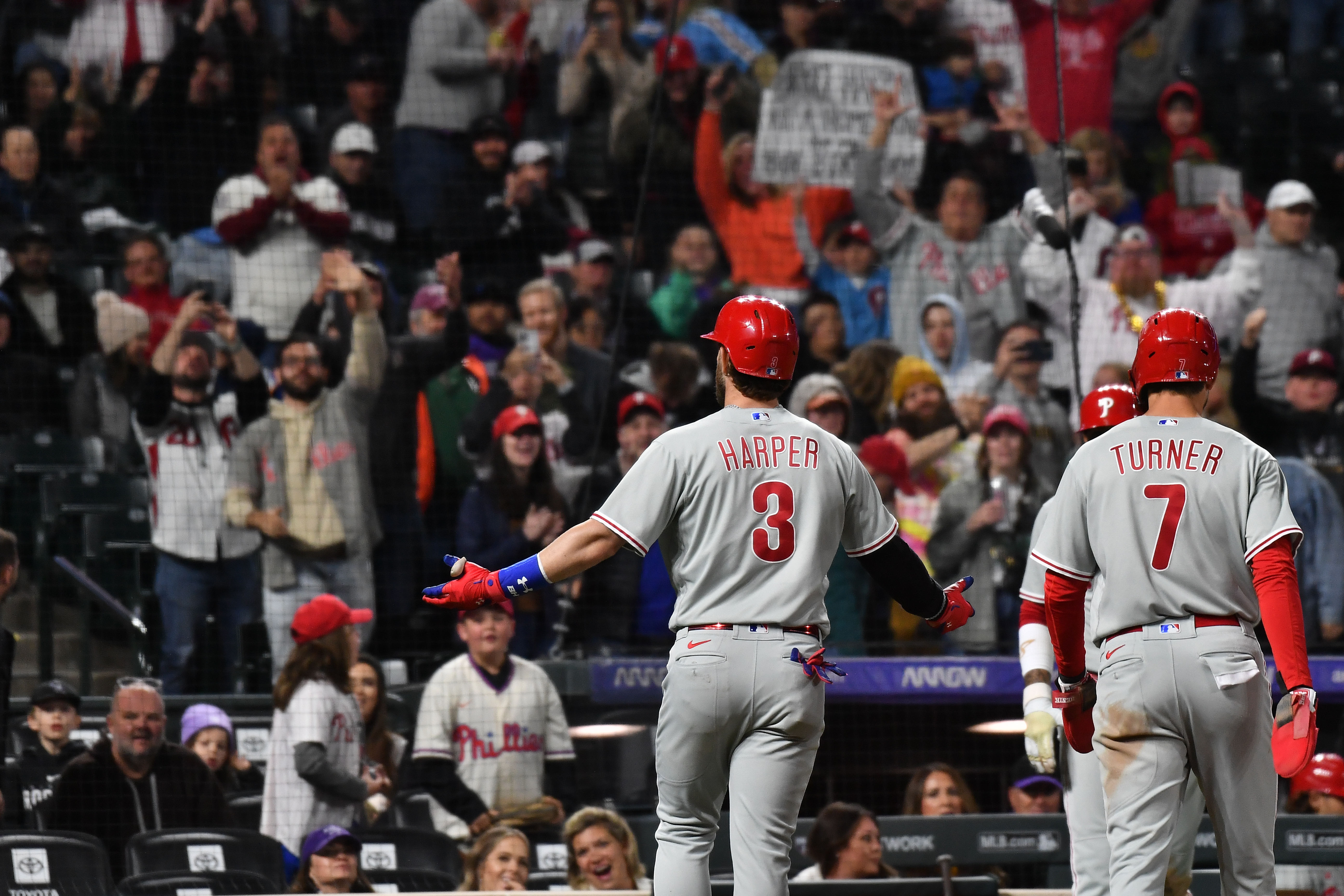 Bryce Harper's HR cements Phils' 7-4 win over Rockies