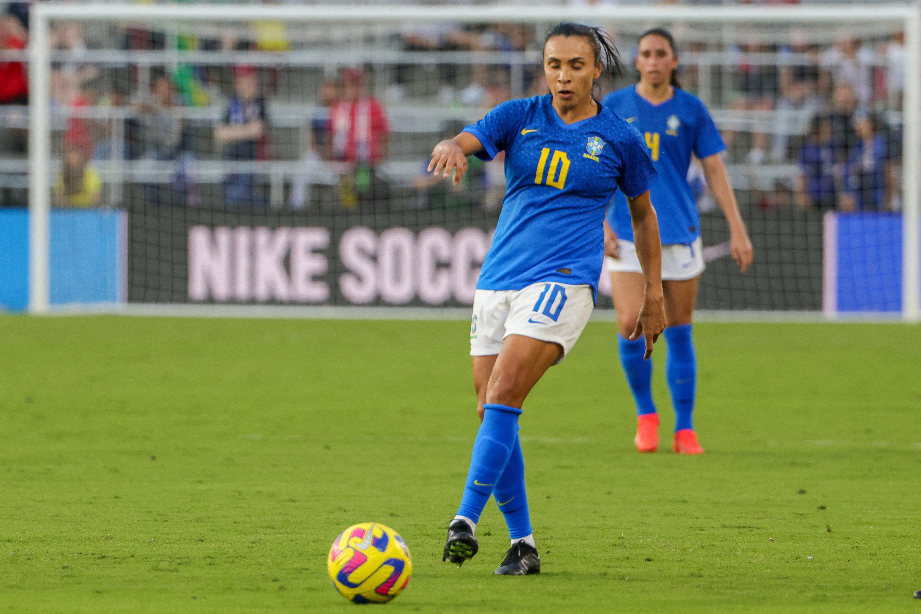 Brazil's Marta scored more World Cup goals than any woman or man. Now she  hopes to win