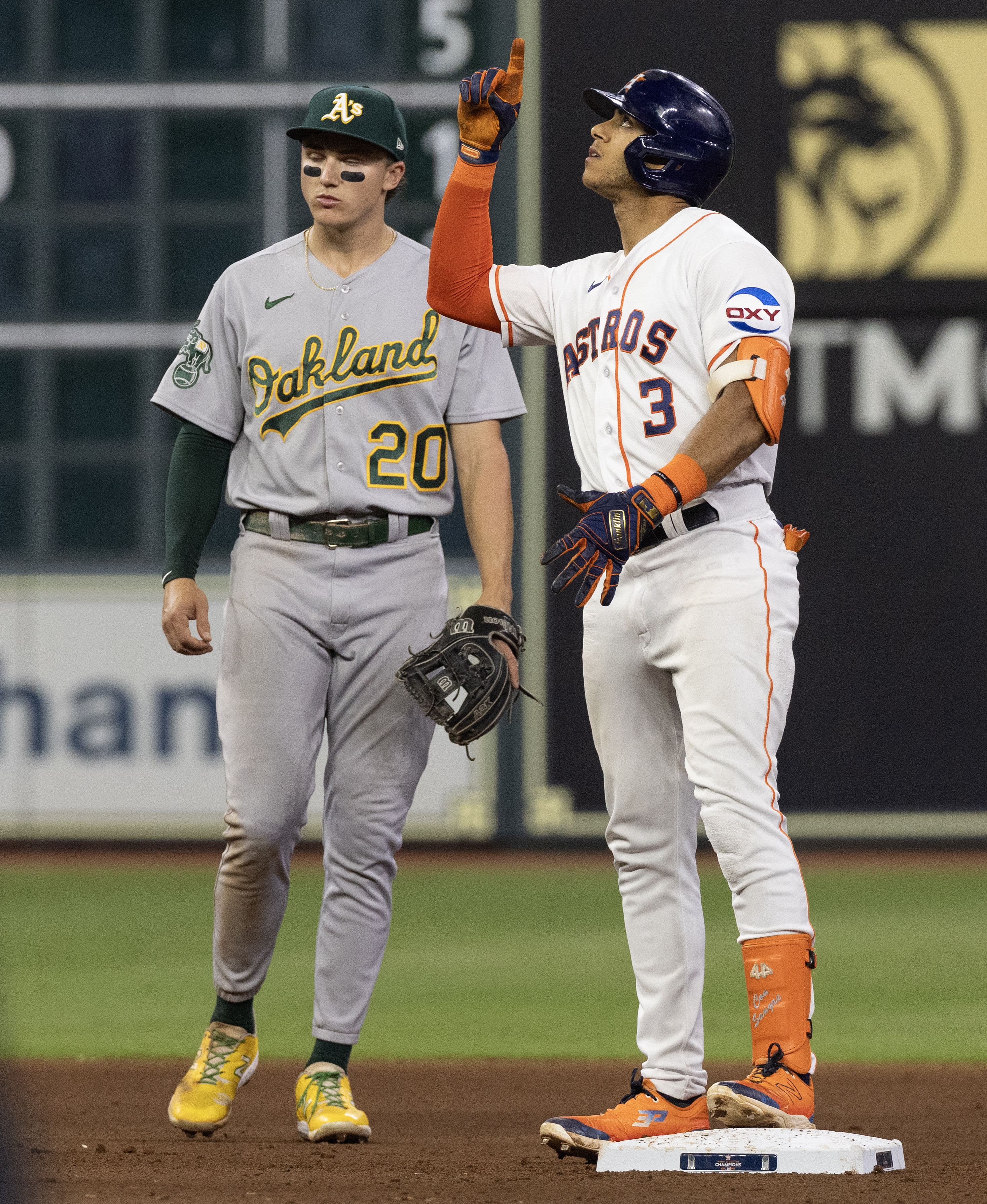 Langeliers, Kemp homer as Athletics down Astros again 6-2 to avoid 100th  loss - The San Diego Union-Tribune