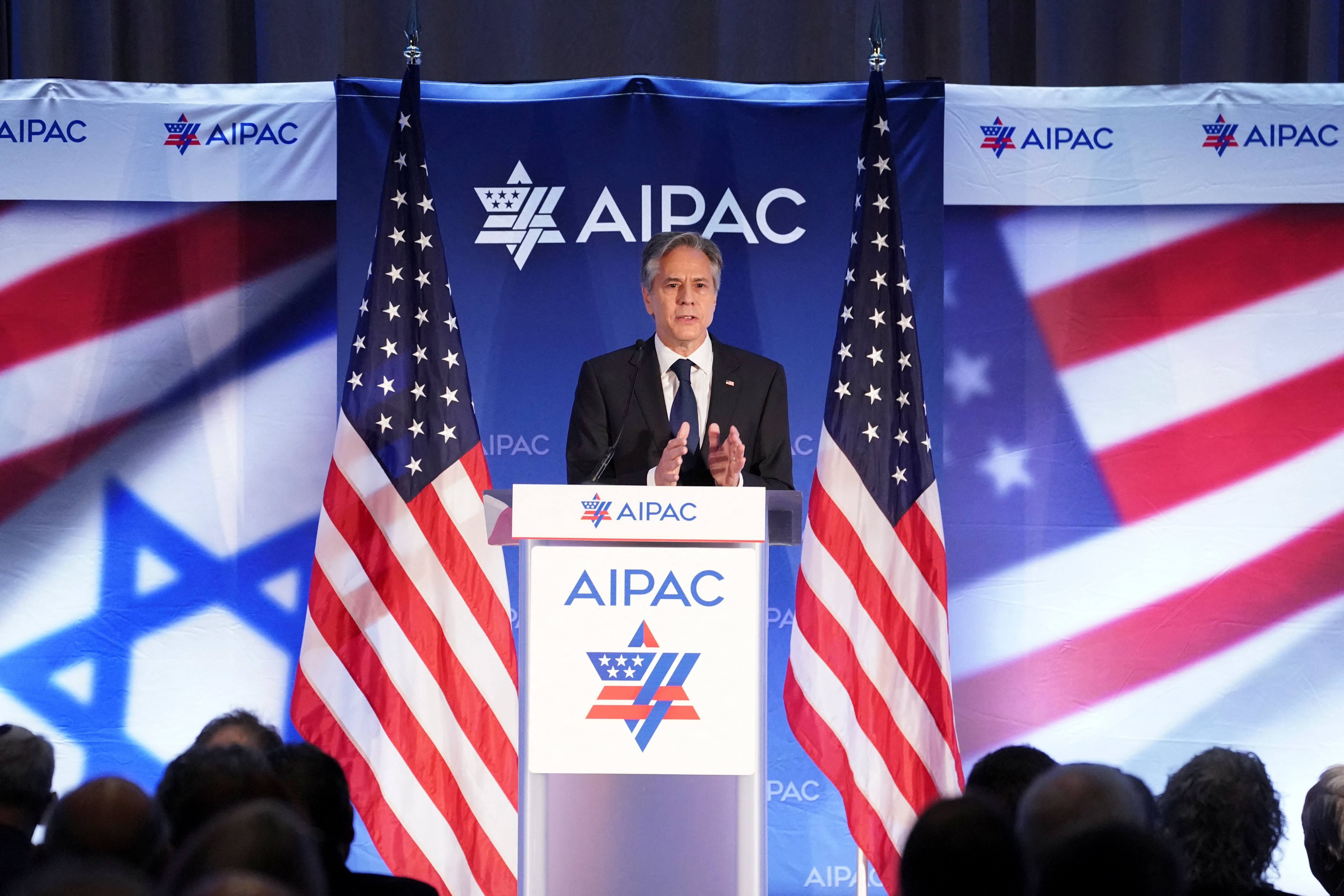 U.S. Secretary of State Blinken attends AIPAC policy Summit in Washington