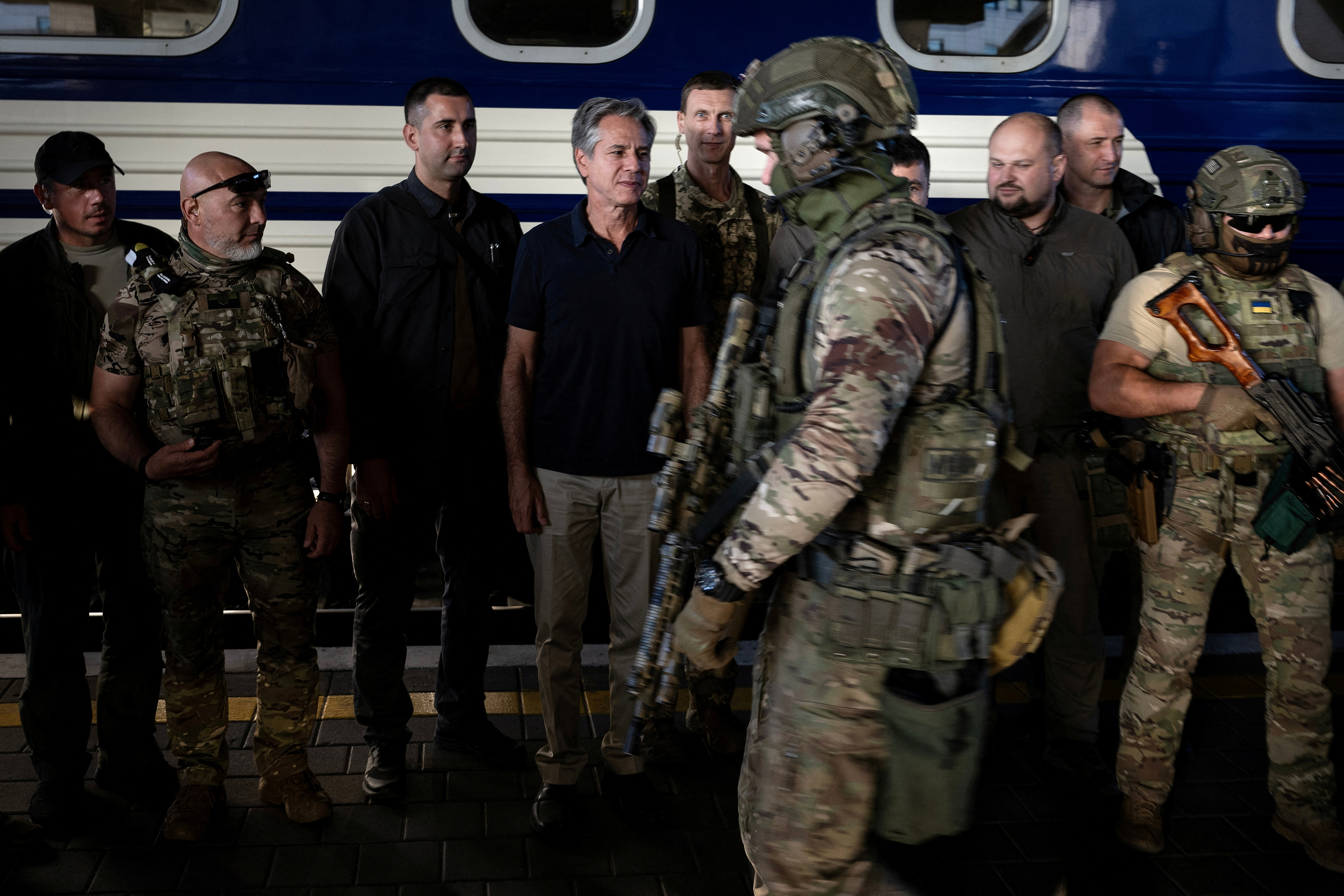 U.S. Secretary of State Antony Blinken visits Ukraine