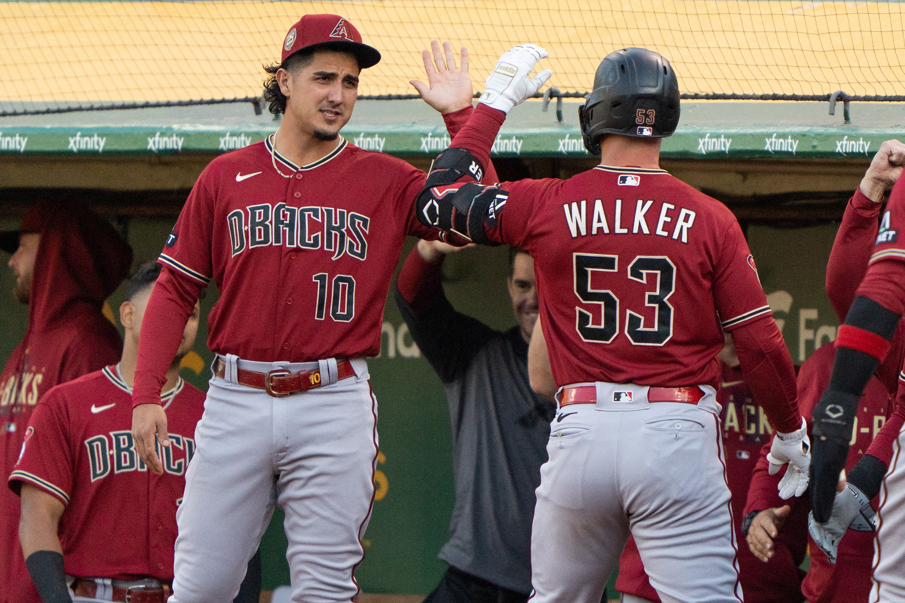 Photos: Diamondbacks vs Athletics spring training