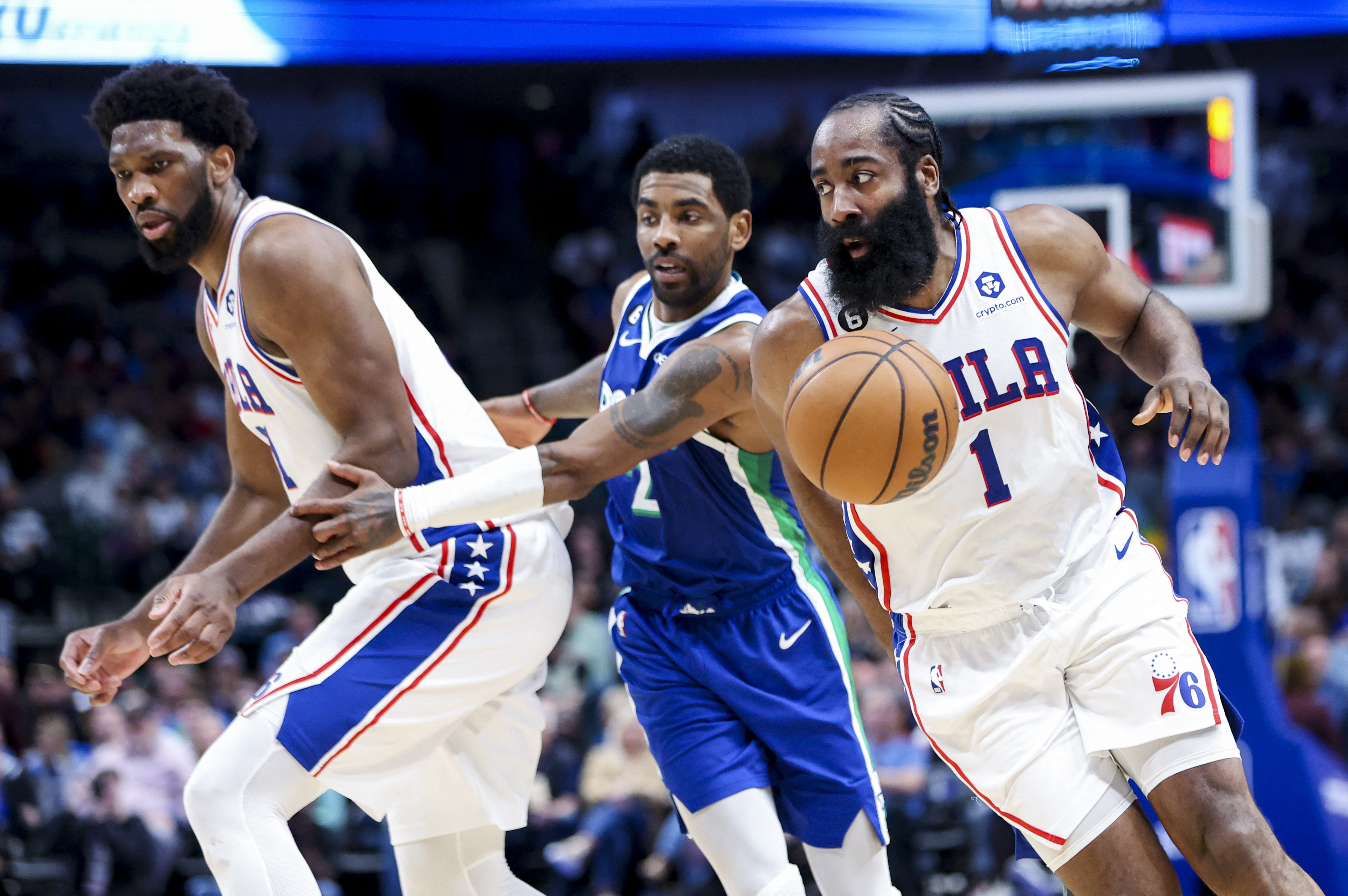 NBA roundup: Embiid, Harden lift 76ers past Knicks