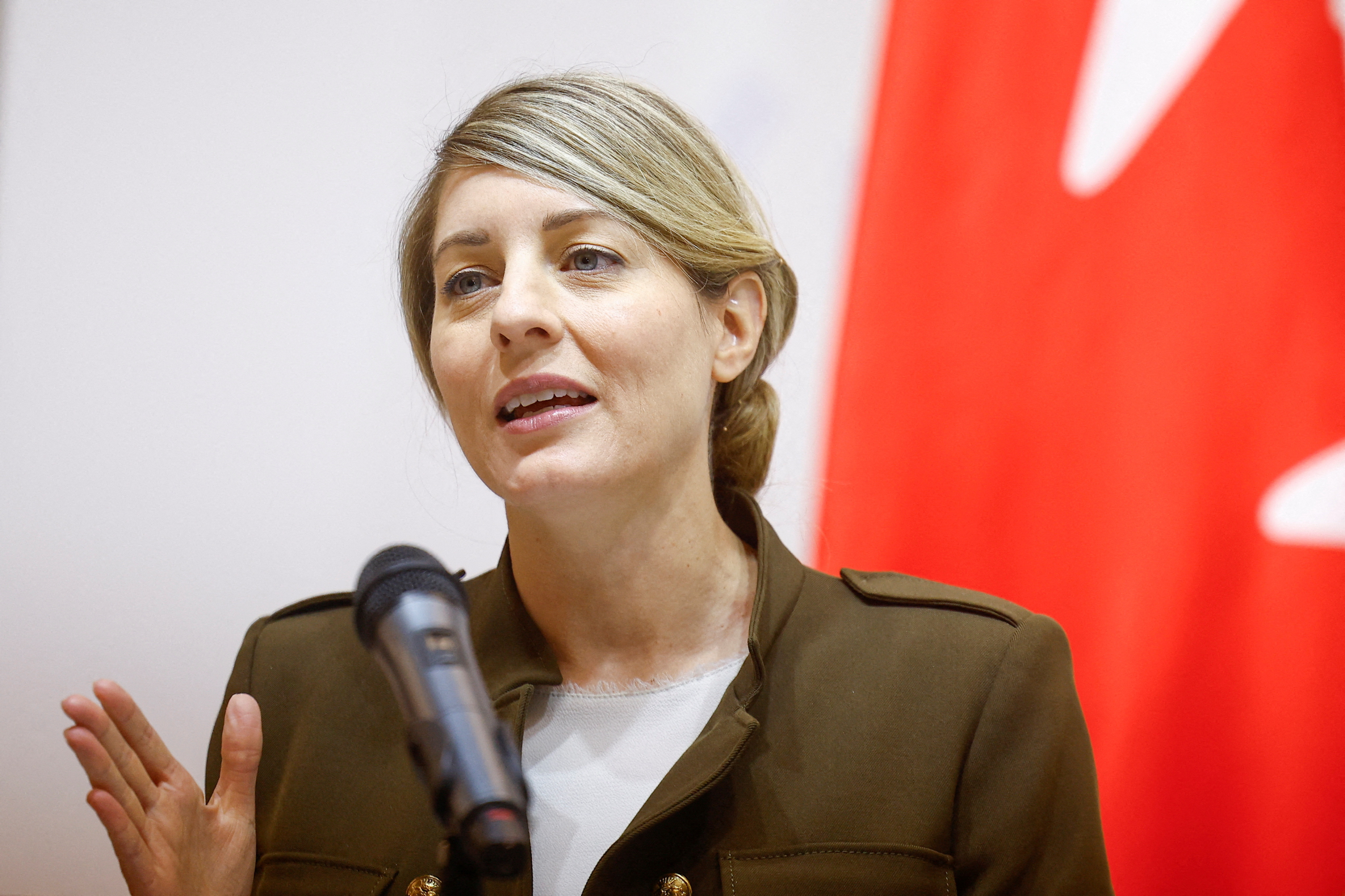 Canadian Foreign Minister Joly visits Kyiv