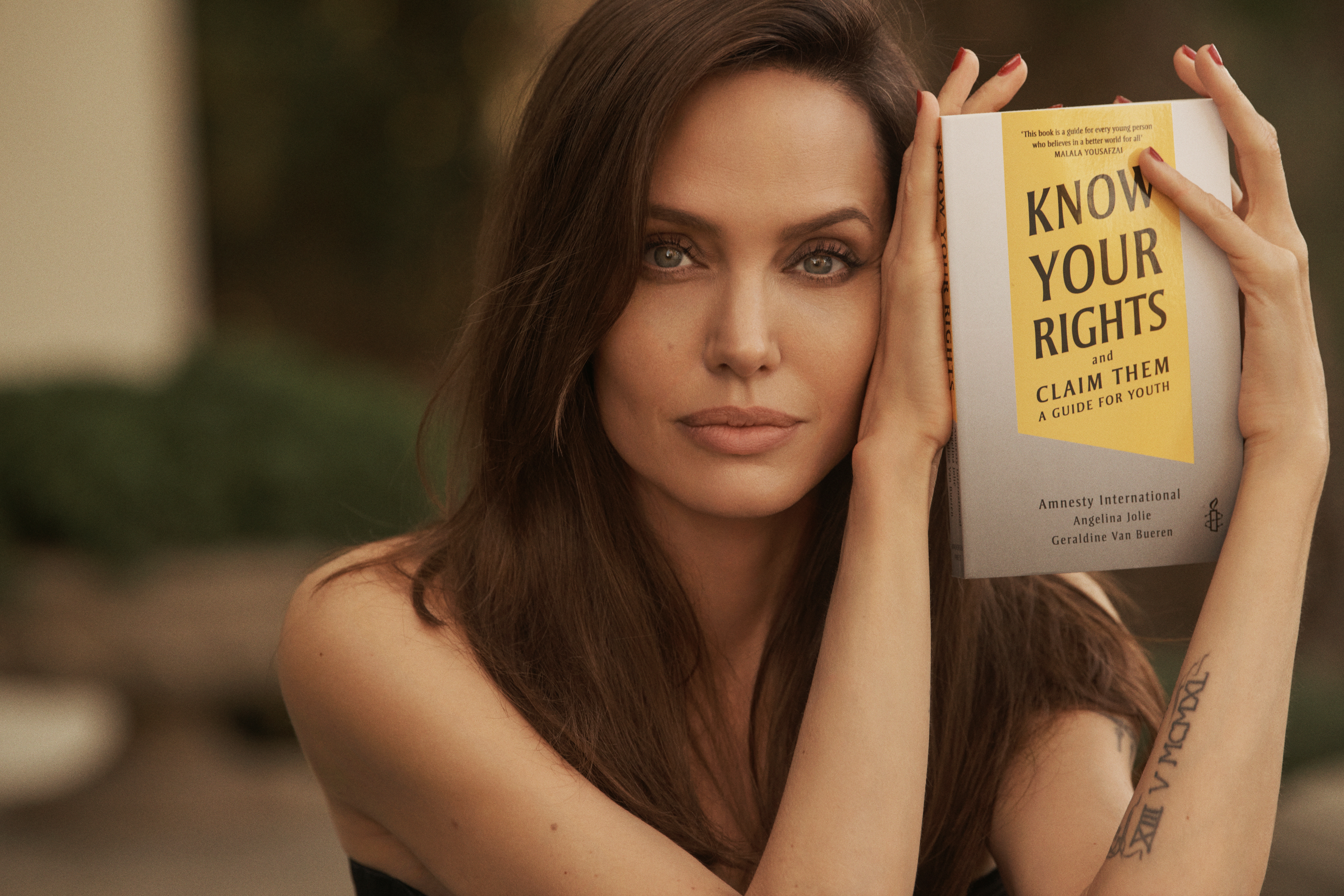 Angelina Jolie wants kids to 'fight back' with rights book