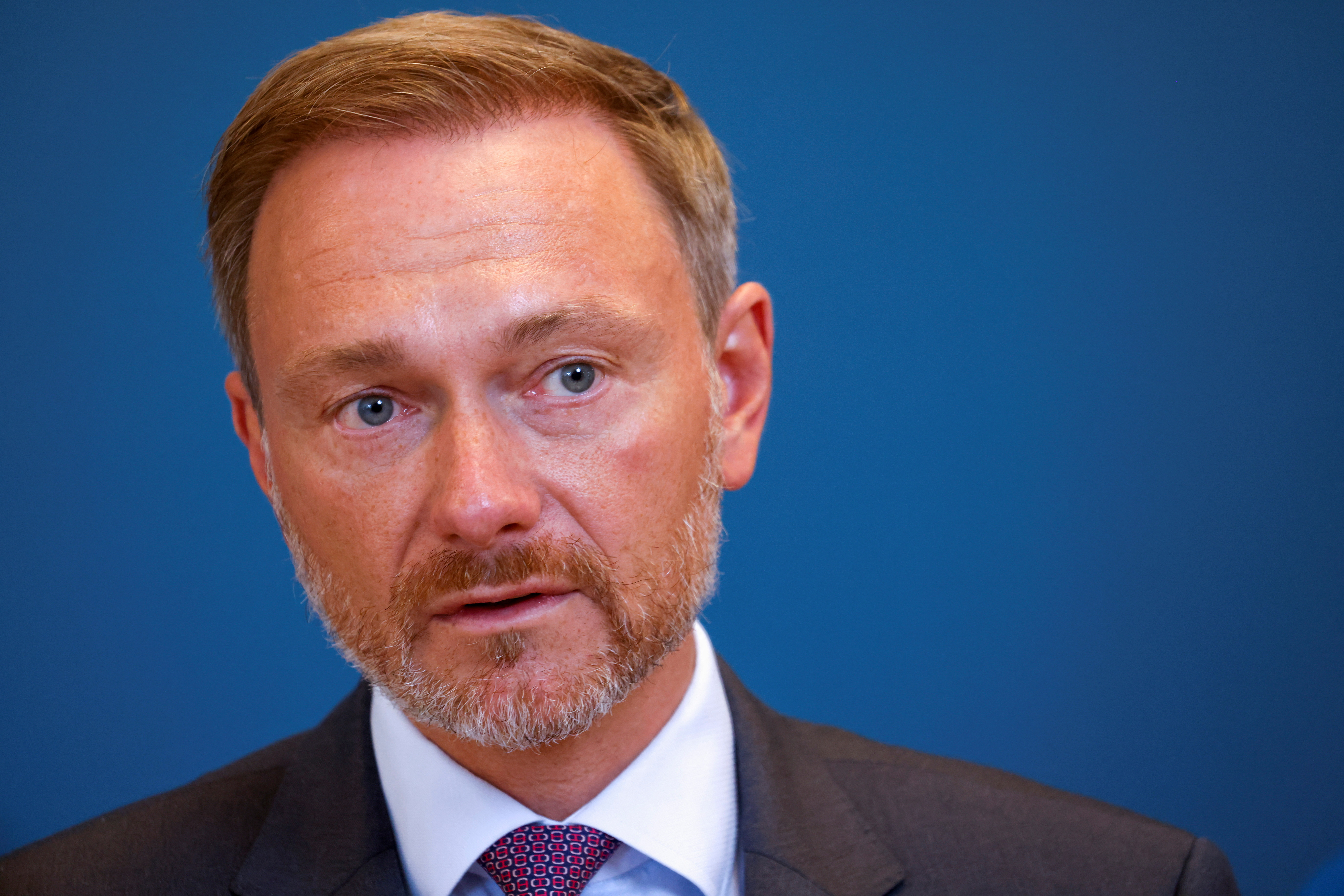 German Finance Minister Lindner gives statement after G7 meeting, in Berlin