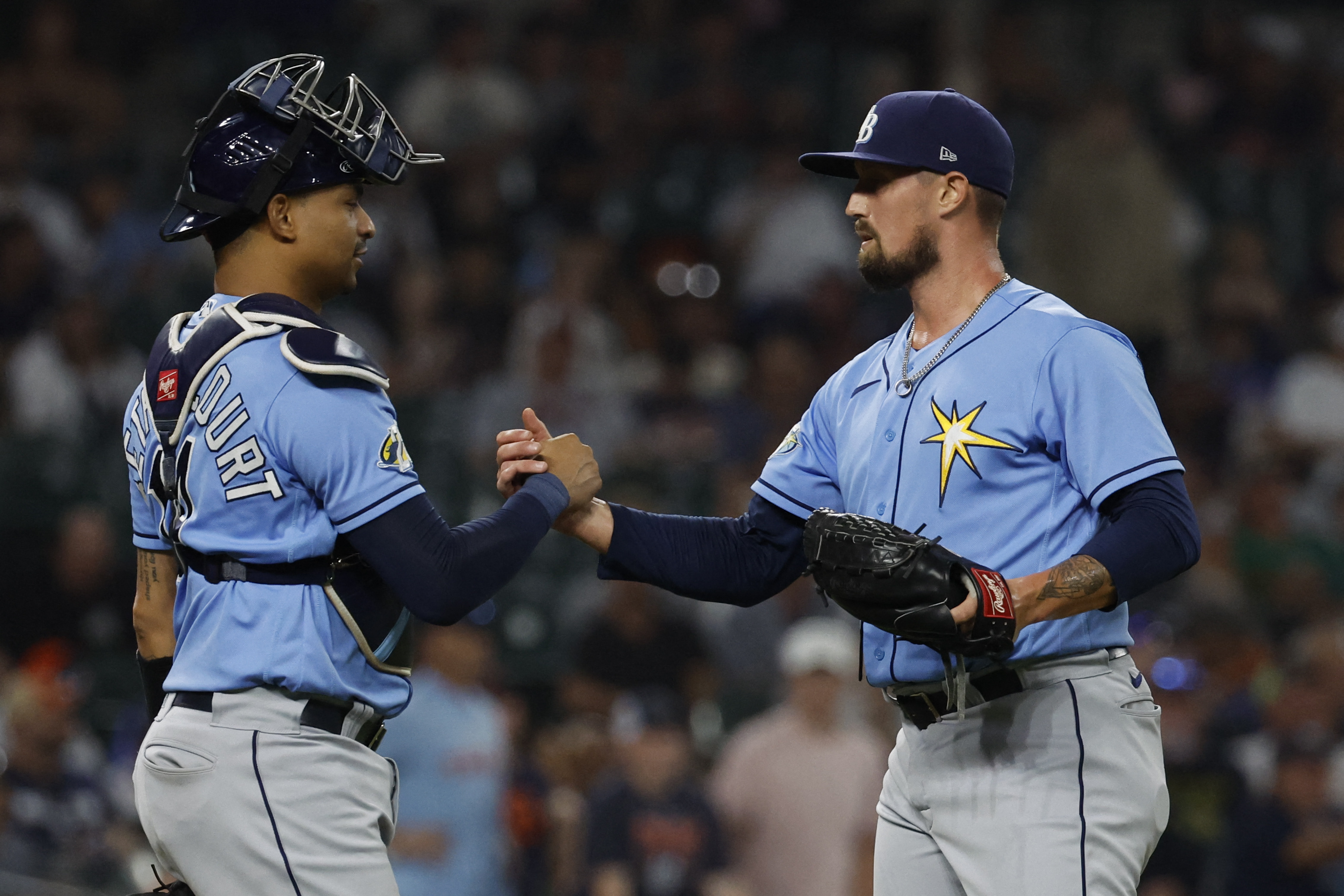 Jose Siri homers and drives in 3 runs to help Rays rout Tigers 8-0 - The  San Diego Union-Tribune