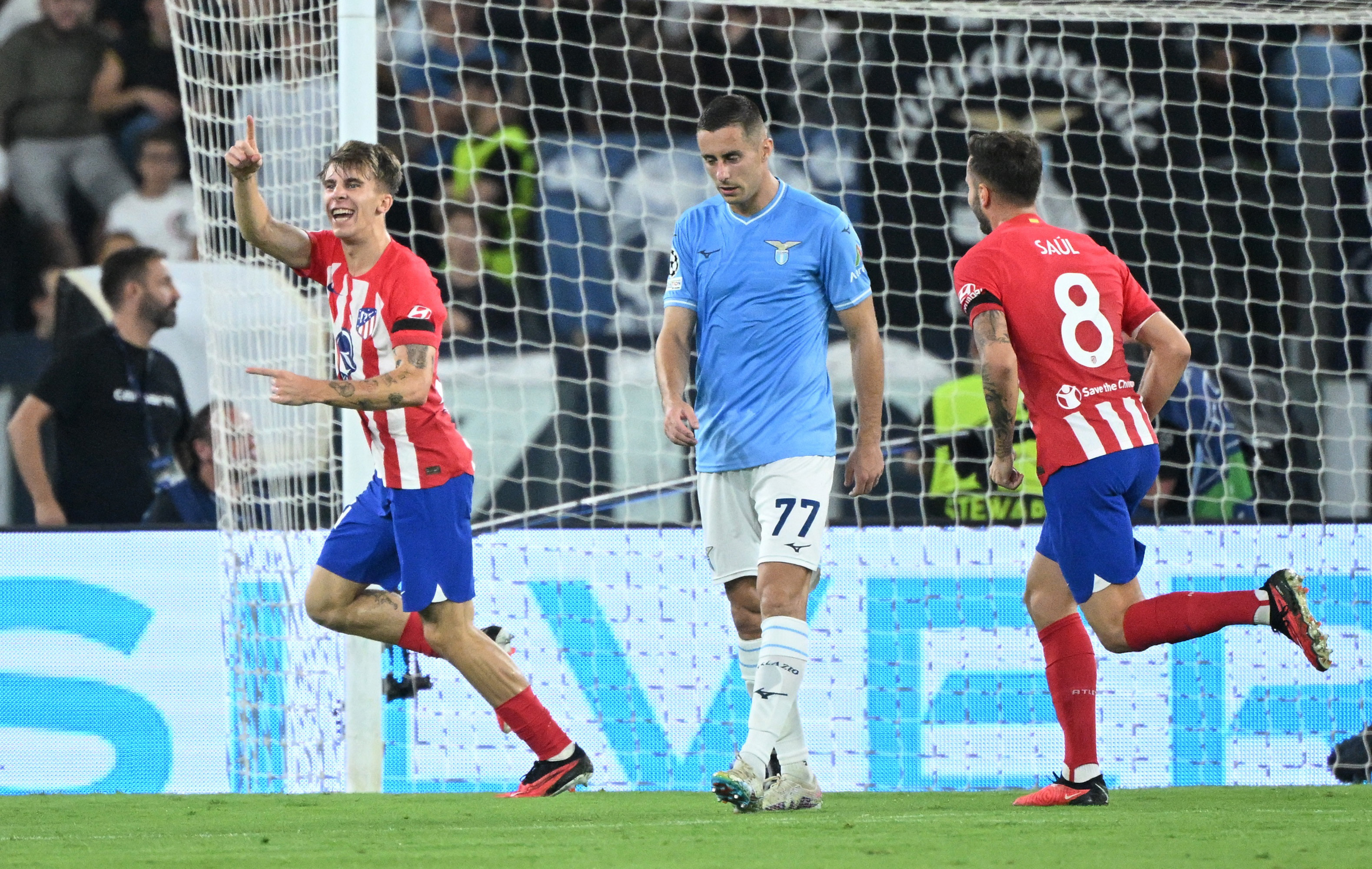 Atlético madrid contra lazio