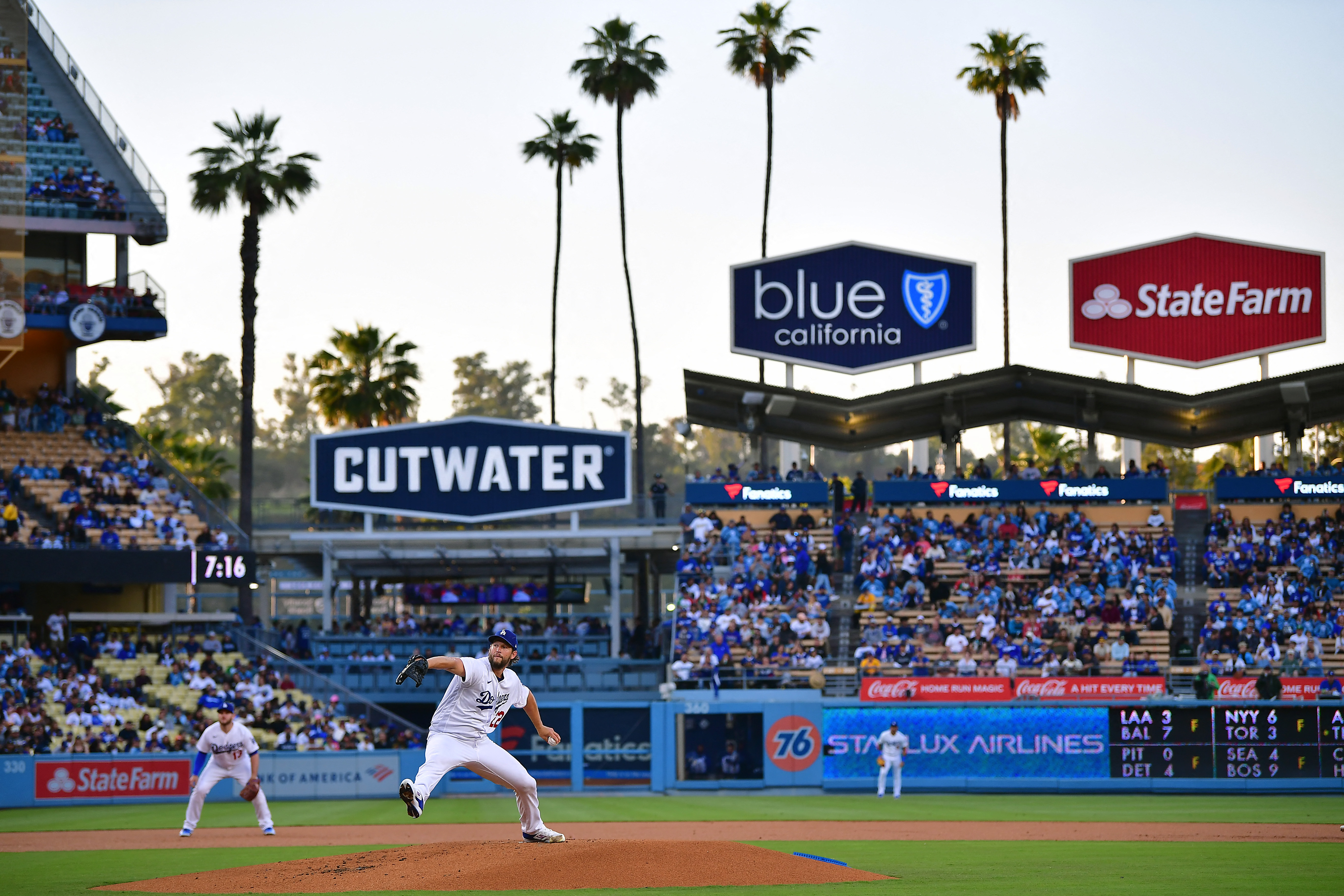 LOS ANGELES, CA - MAY 16: Detailed view of a Minnesota Twins logo