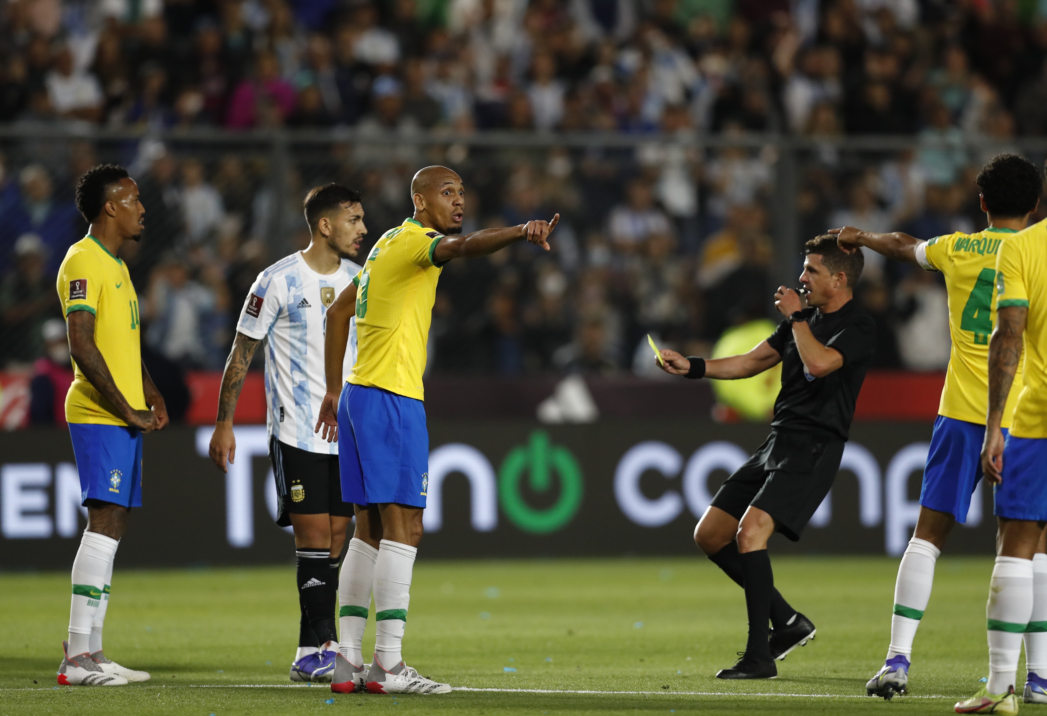 Brazil V Argentina Match Officials Suspended For Serious Errors Reuters