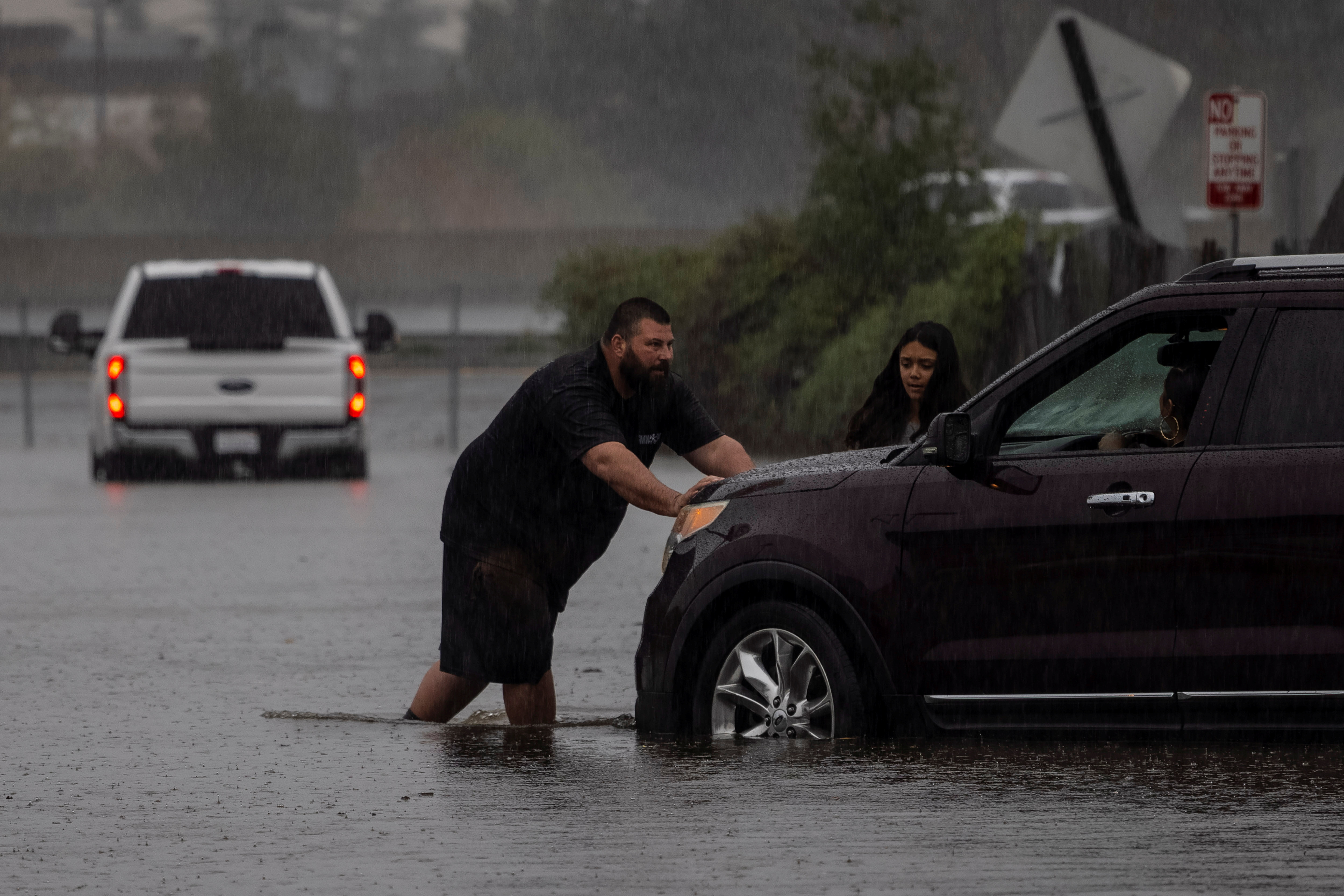 Powerful storm slams into California, bringing power outages and flooding  fears : NPR