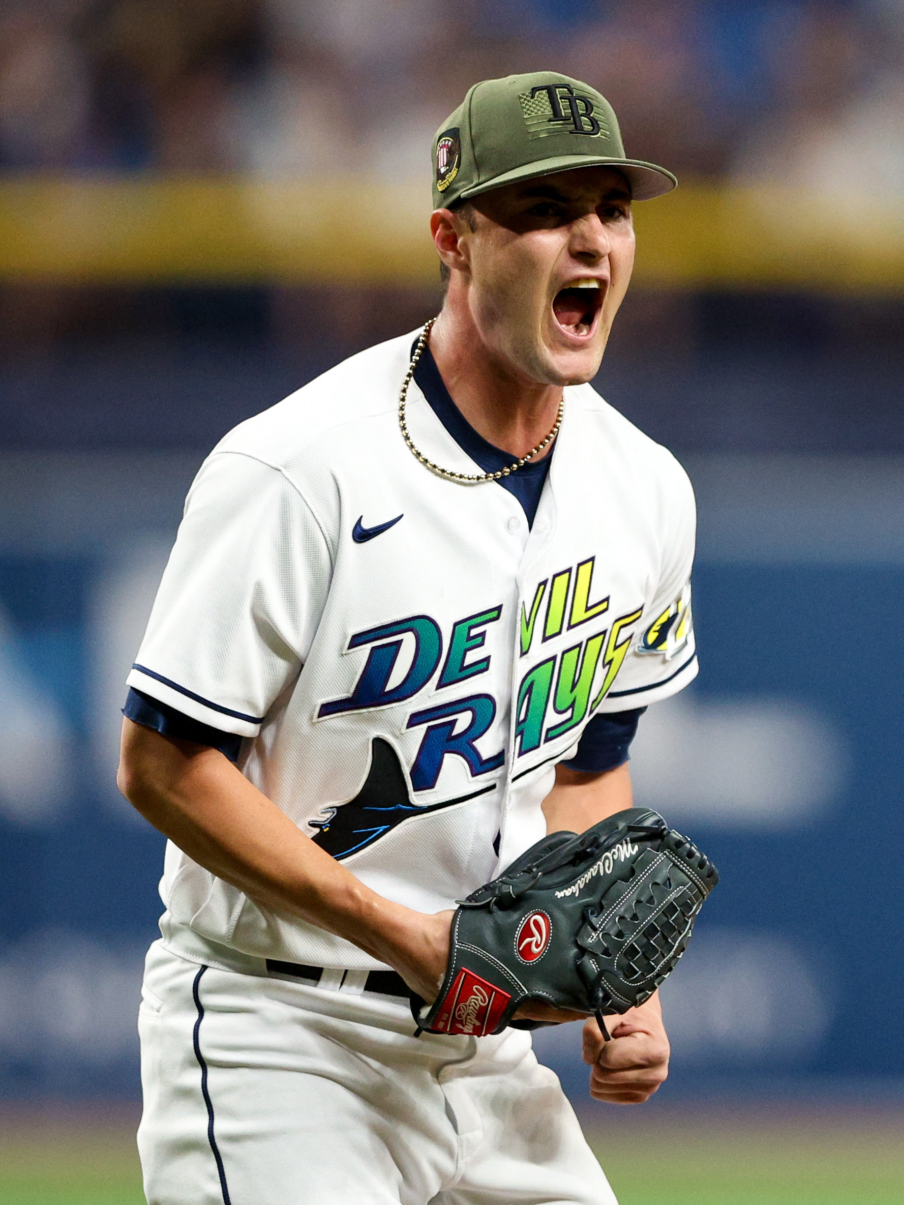 Rays manufacture late run in 1-0 win over Brewers