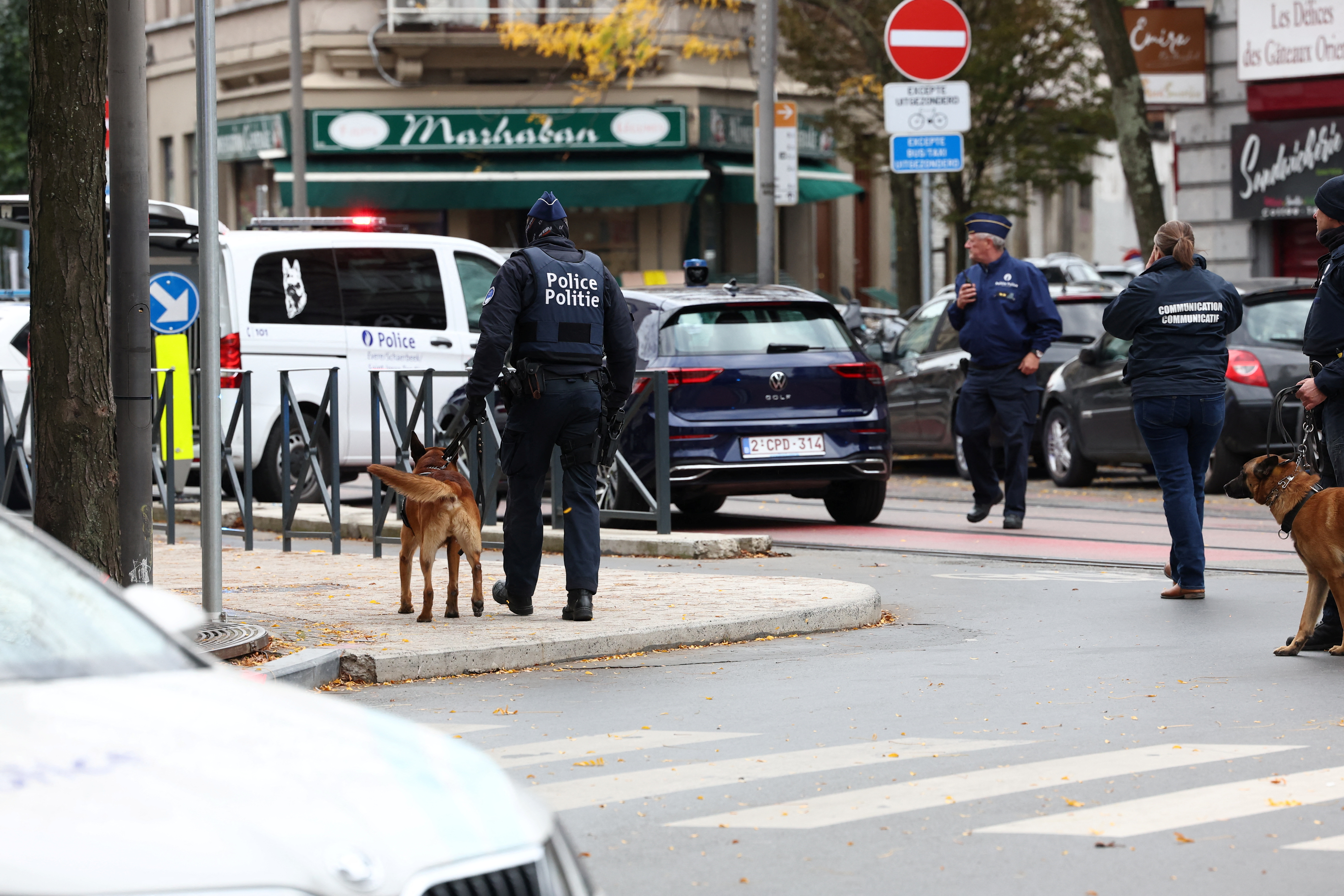 Теракт в бельгии. Полиция Бельгии.
