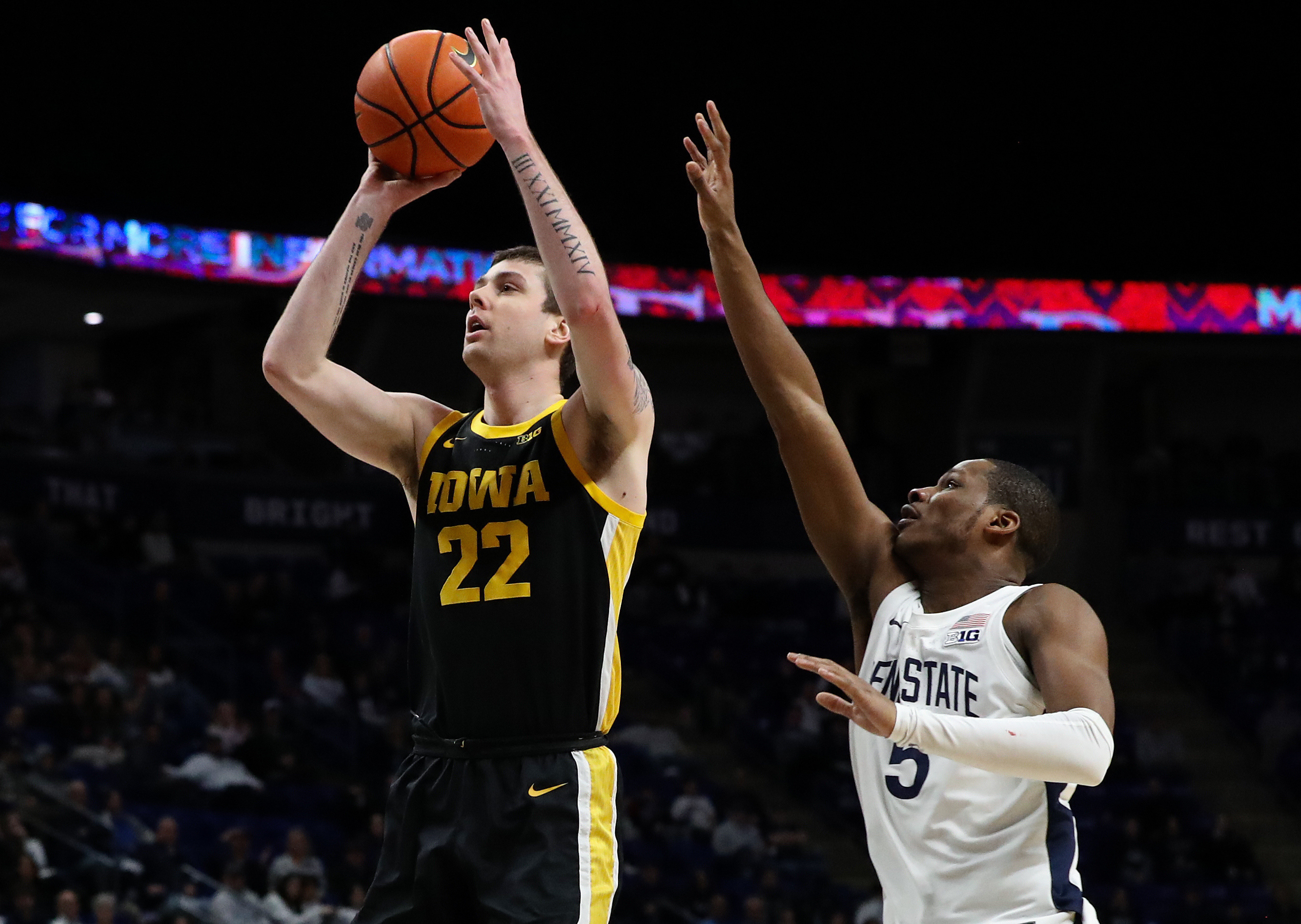 Ace Baldwin Jr. Powers Penn State Past Iowa | Reuters