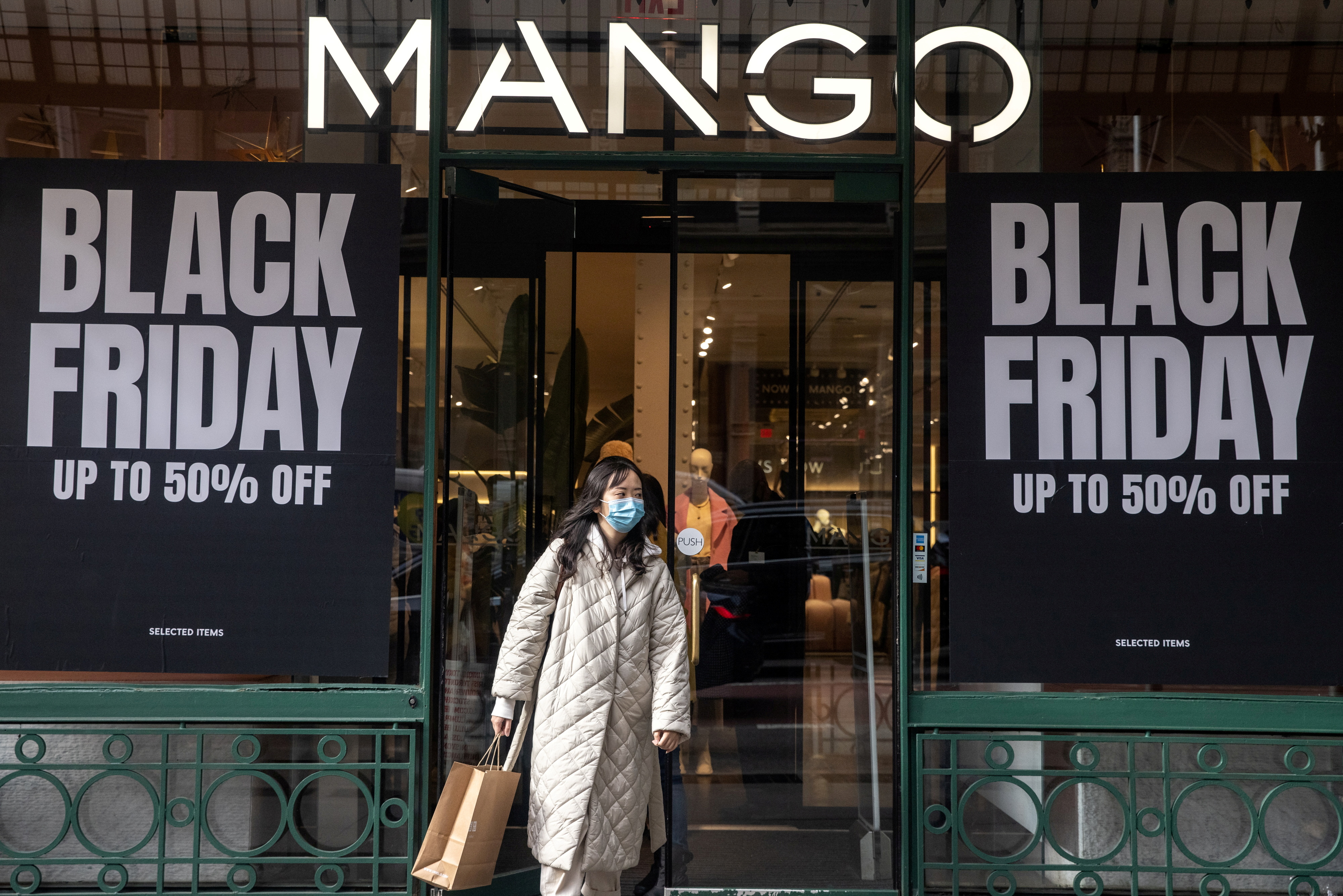 Black Friday shopping in New York City
