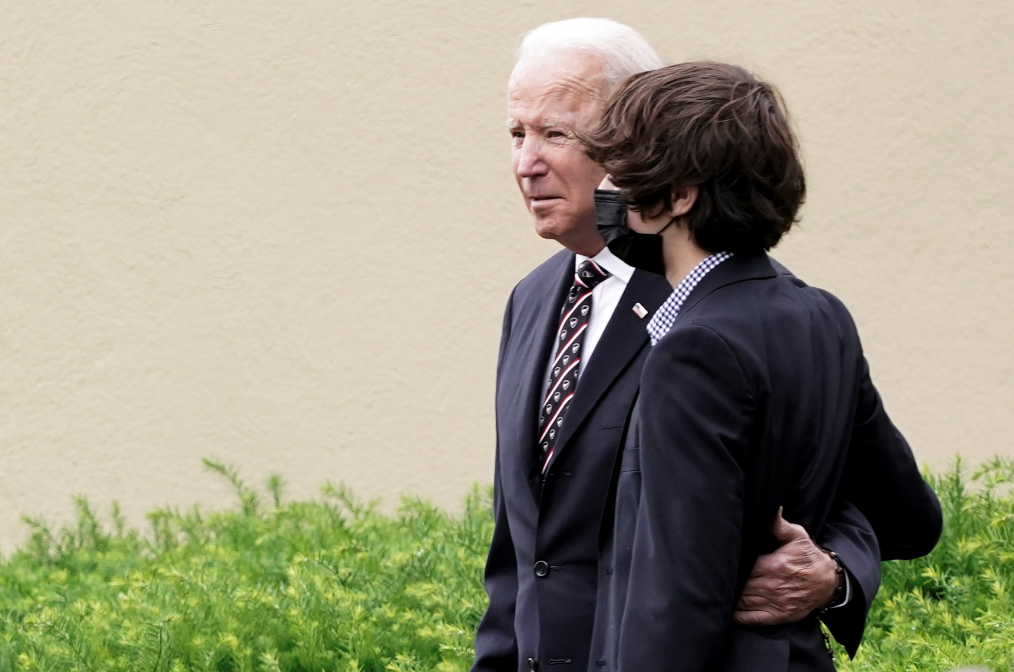 Biden marks son Beau's death with grave visit, remarks to military families  | Reuters