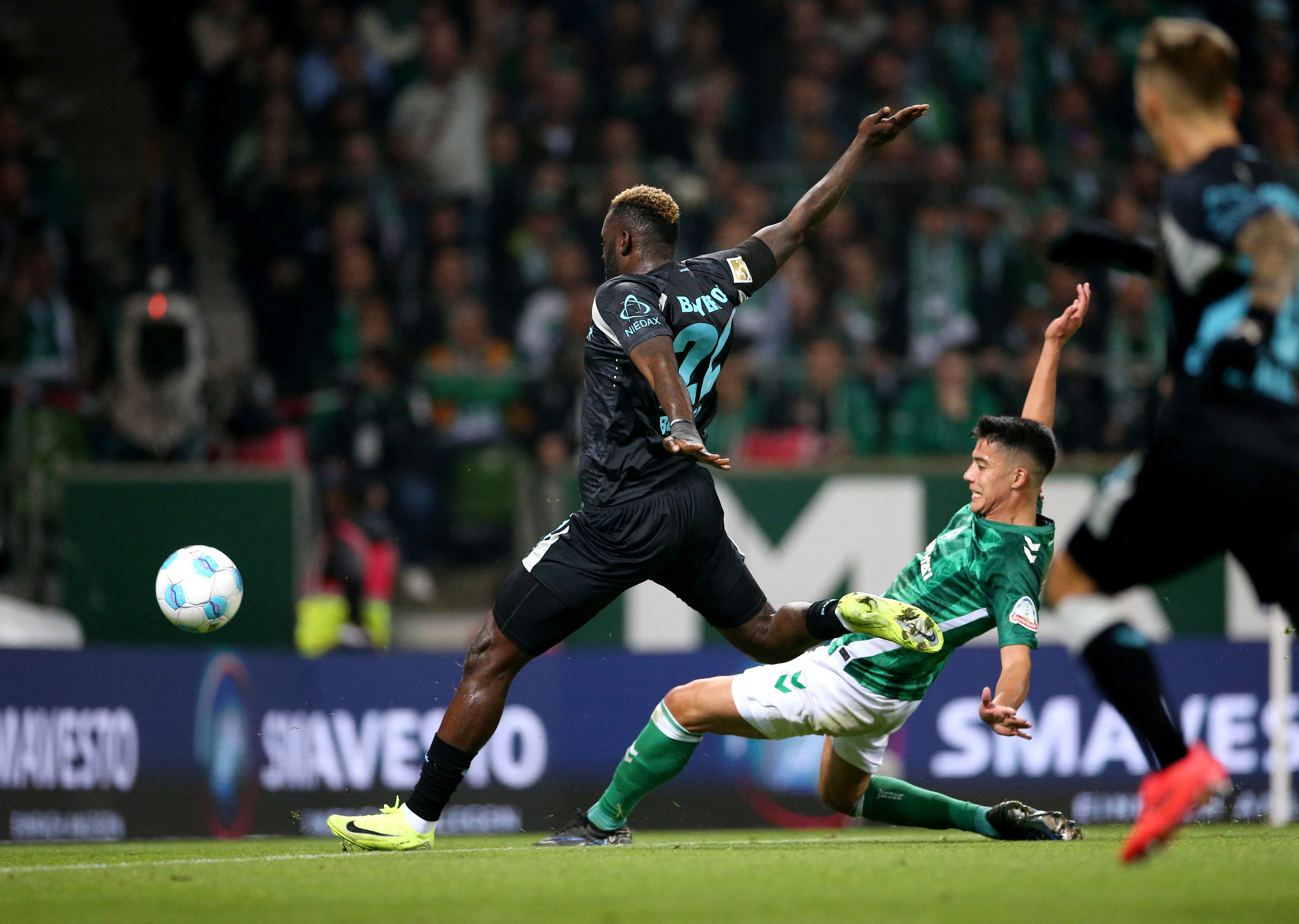 Leverkusen twice waste lead to draw 22 at Werder despite Boniface goal