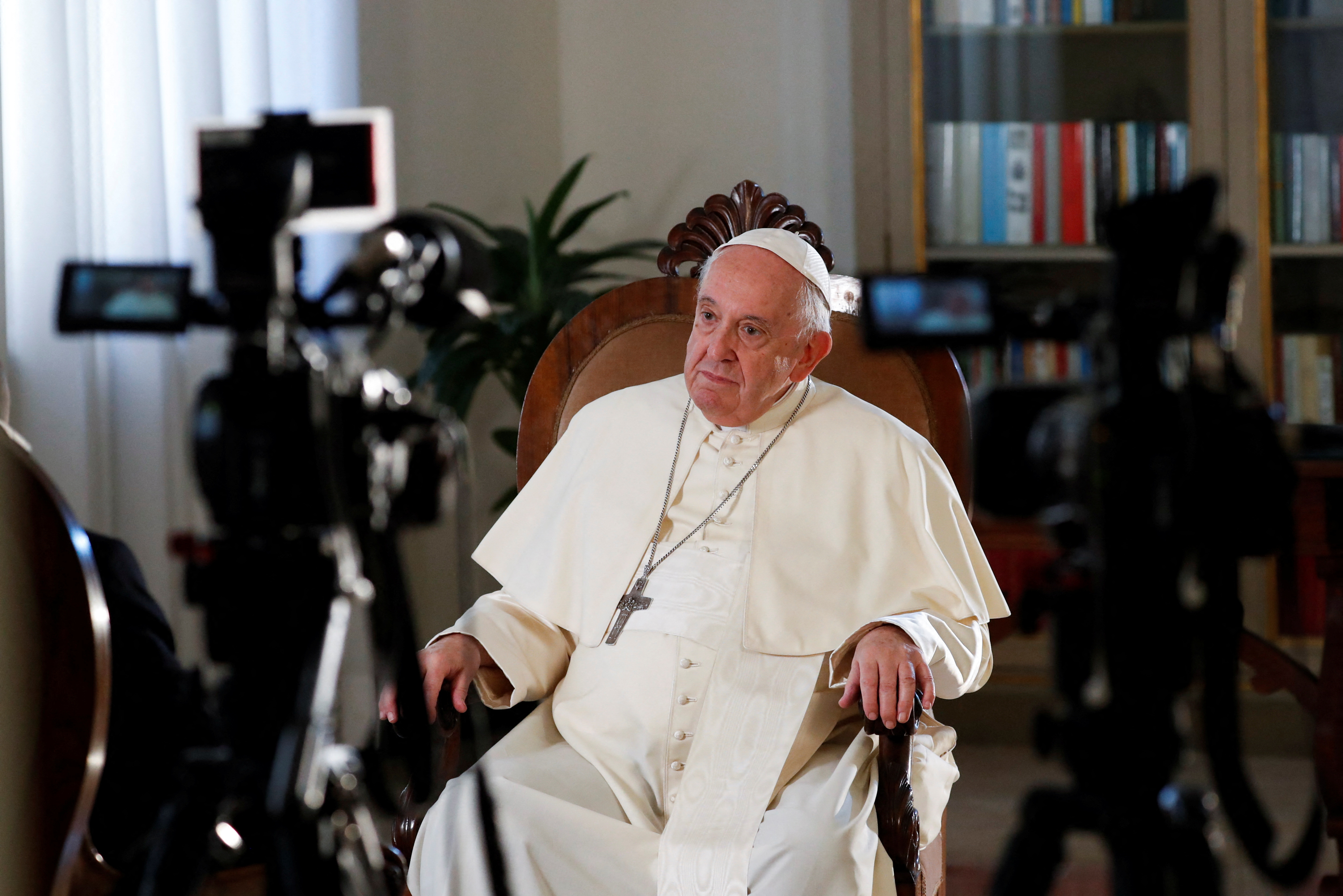 Intervista esclusiva Reuters a Papa Francesco in Vaticano