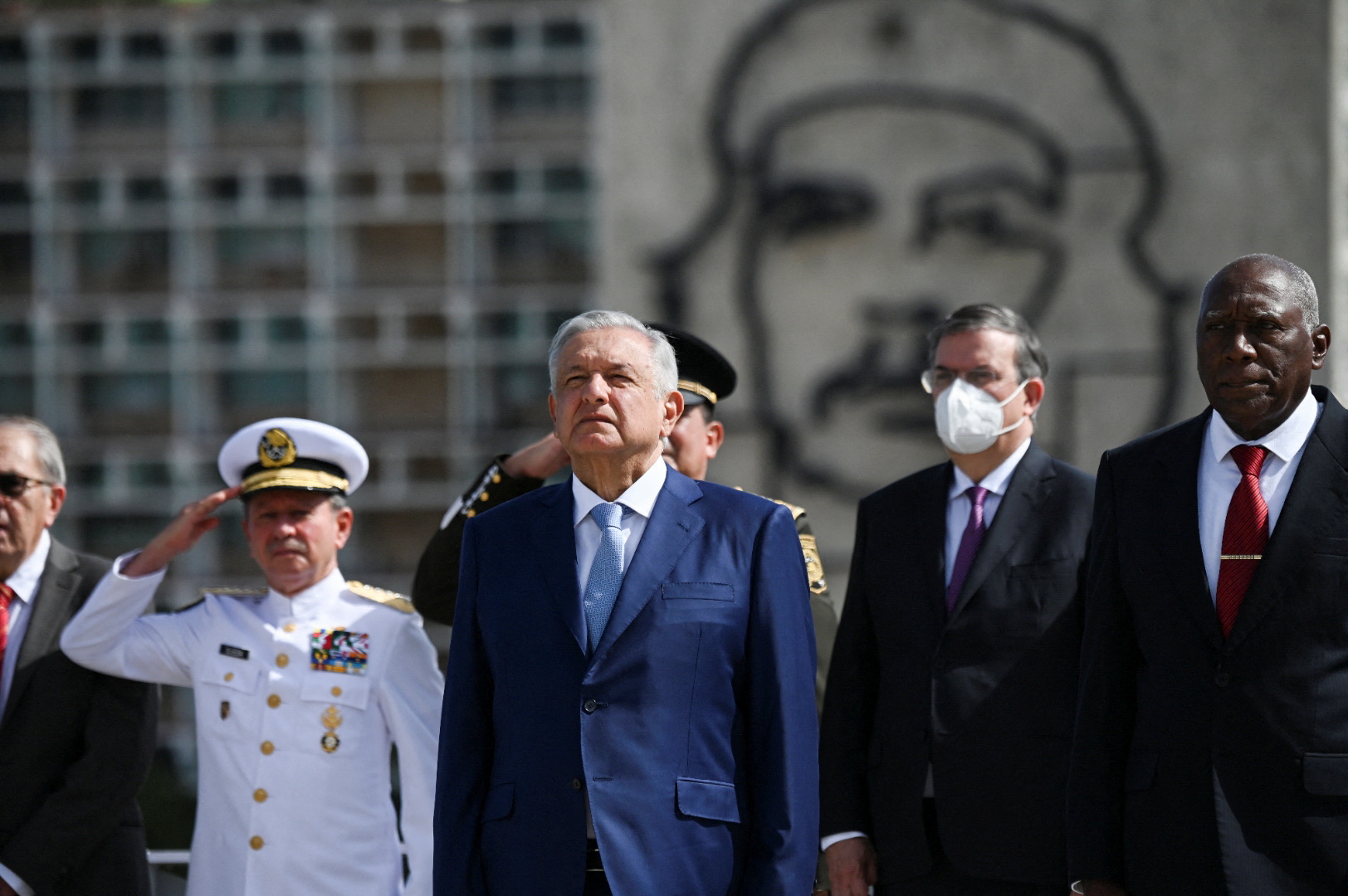 Mexico's President Andres Manuel Lopez Obrador visits Cuba