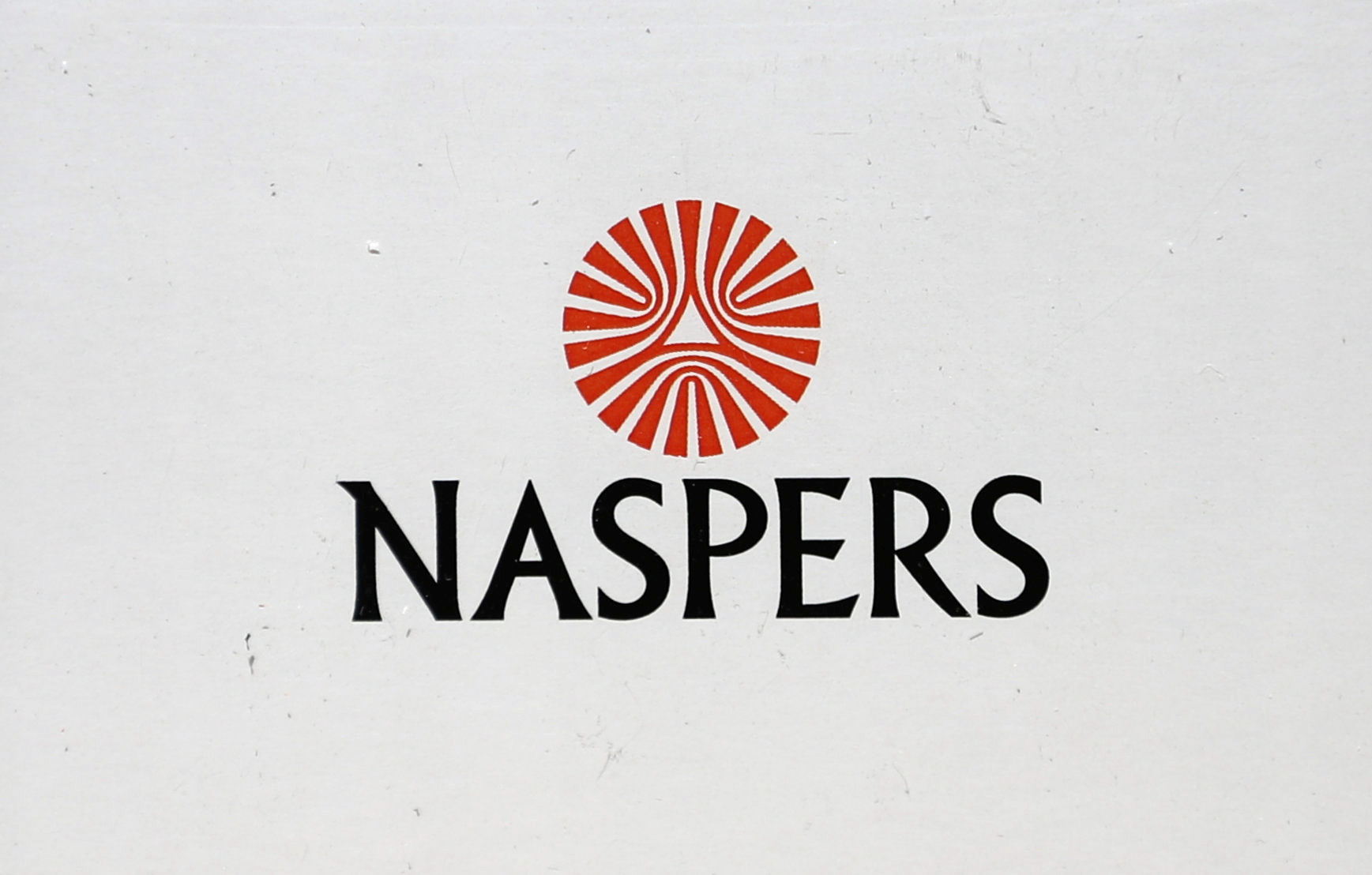 Naspers logo is seen in Johannesburg, South Africa, October 9, 2019. REUTERS/Siphiwe Sibeko