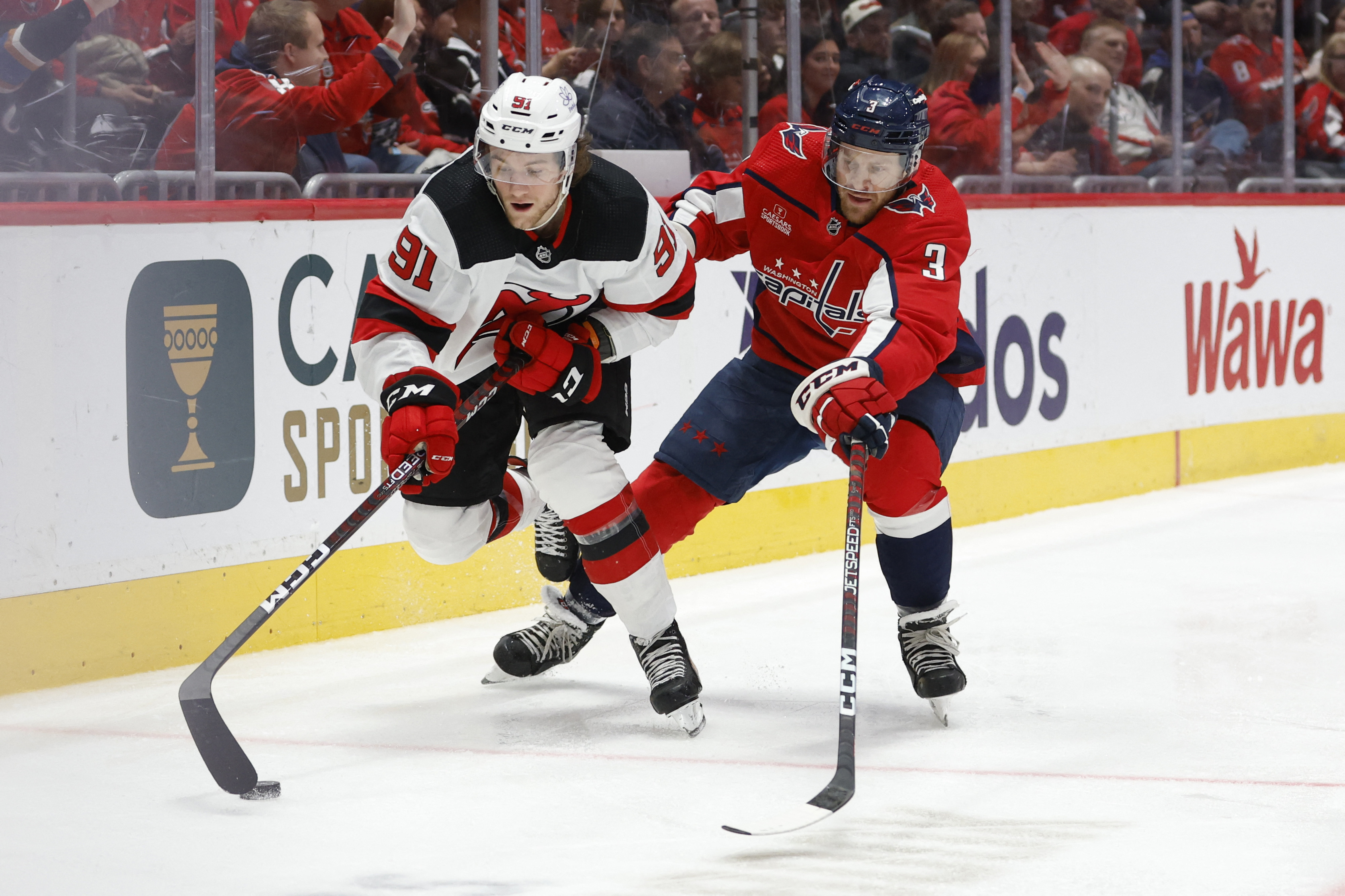 Devils double up Capitals, 6-3 | Reuters