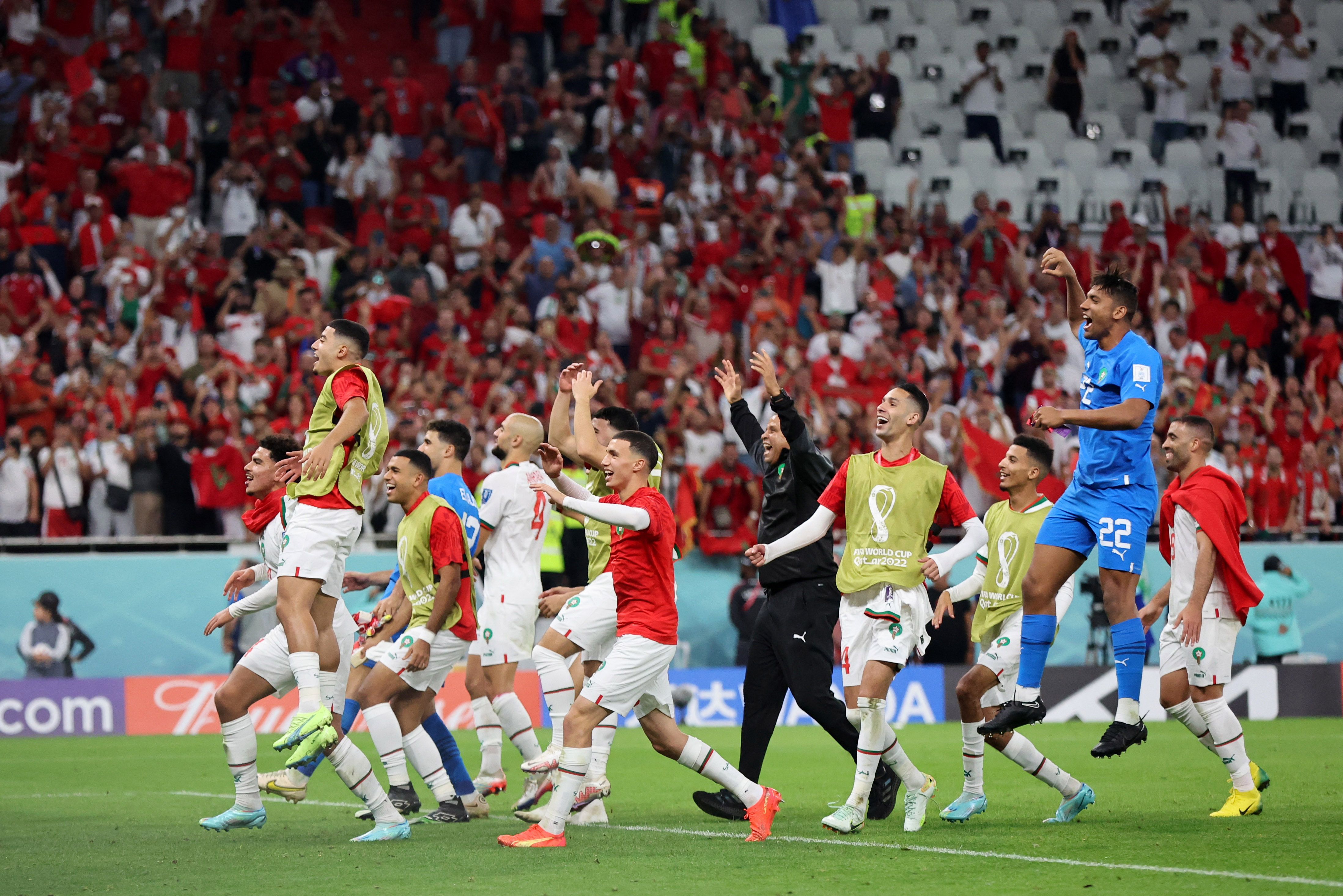 Morocco stun Belgium to claim long-awaited World Cup win | Reuters