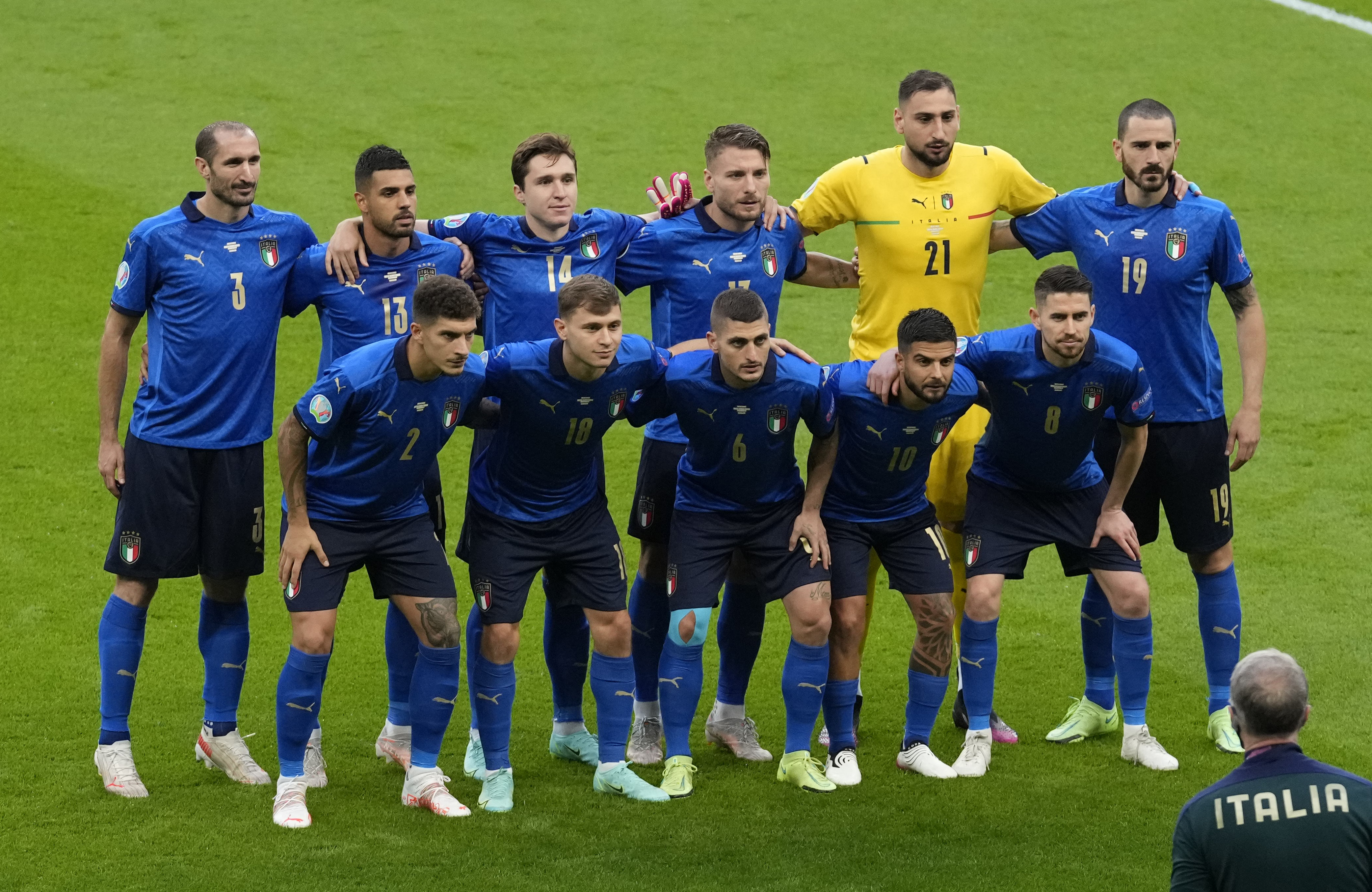 Italy football players 2021