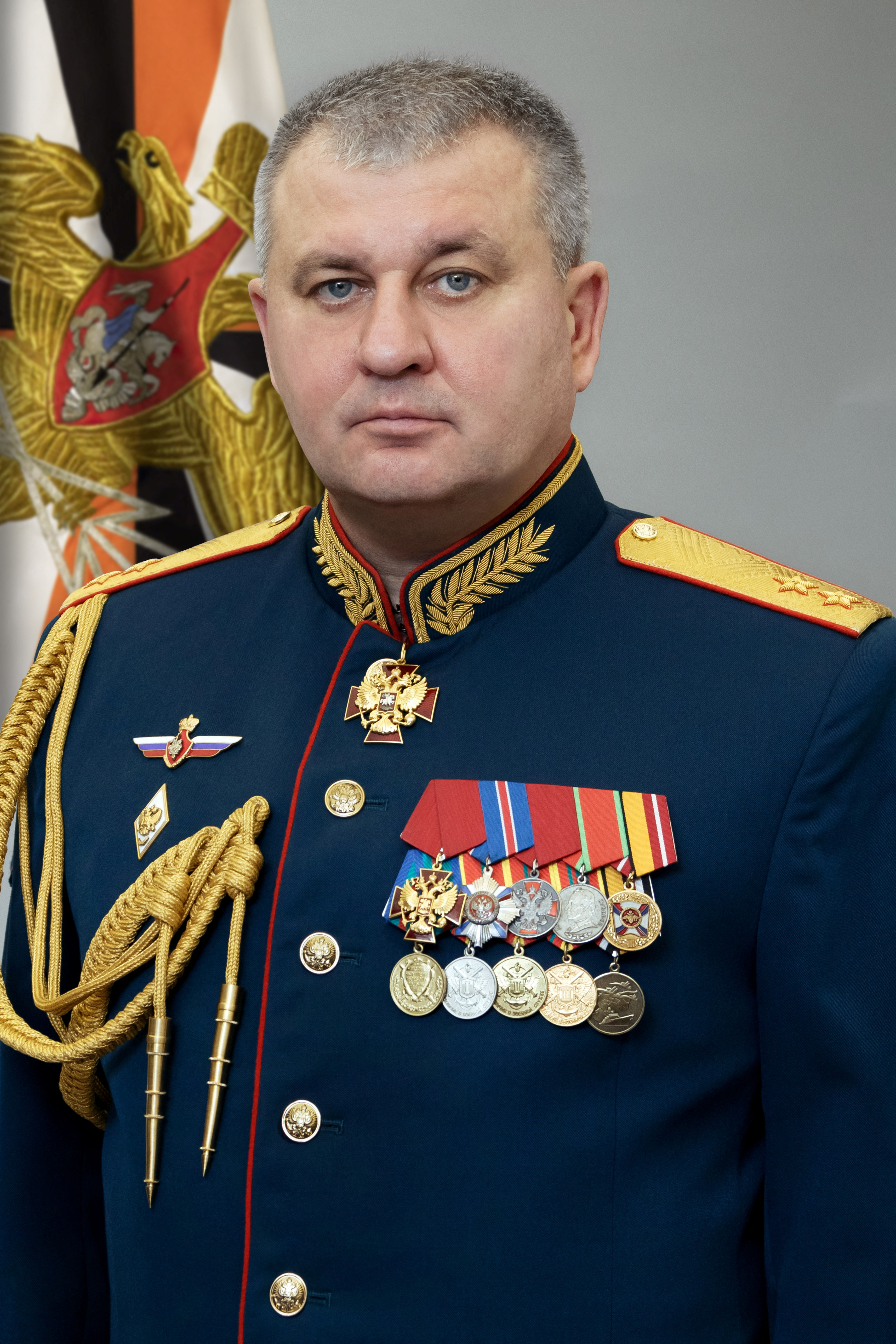 Photo of deputy head of the army's general staff, Lieutenant General Vadim Shamarin