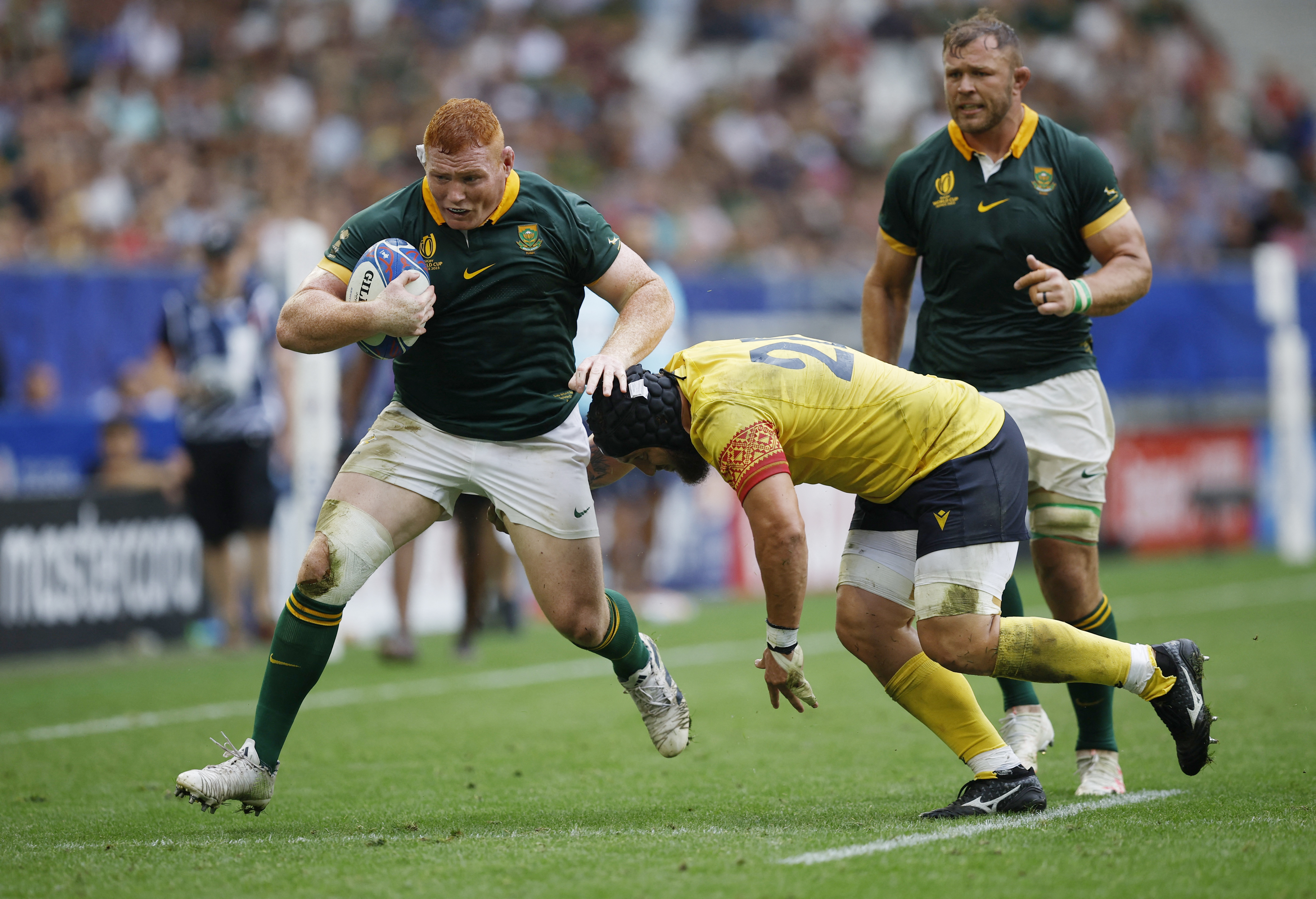 Merciless South Africa batter Romania 76-0 in Bordeaux Reuters