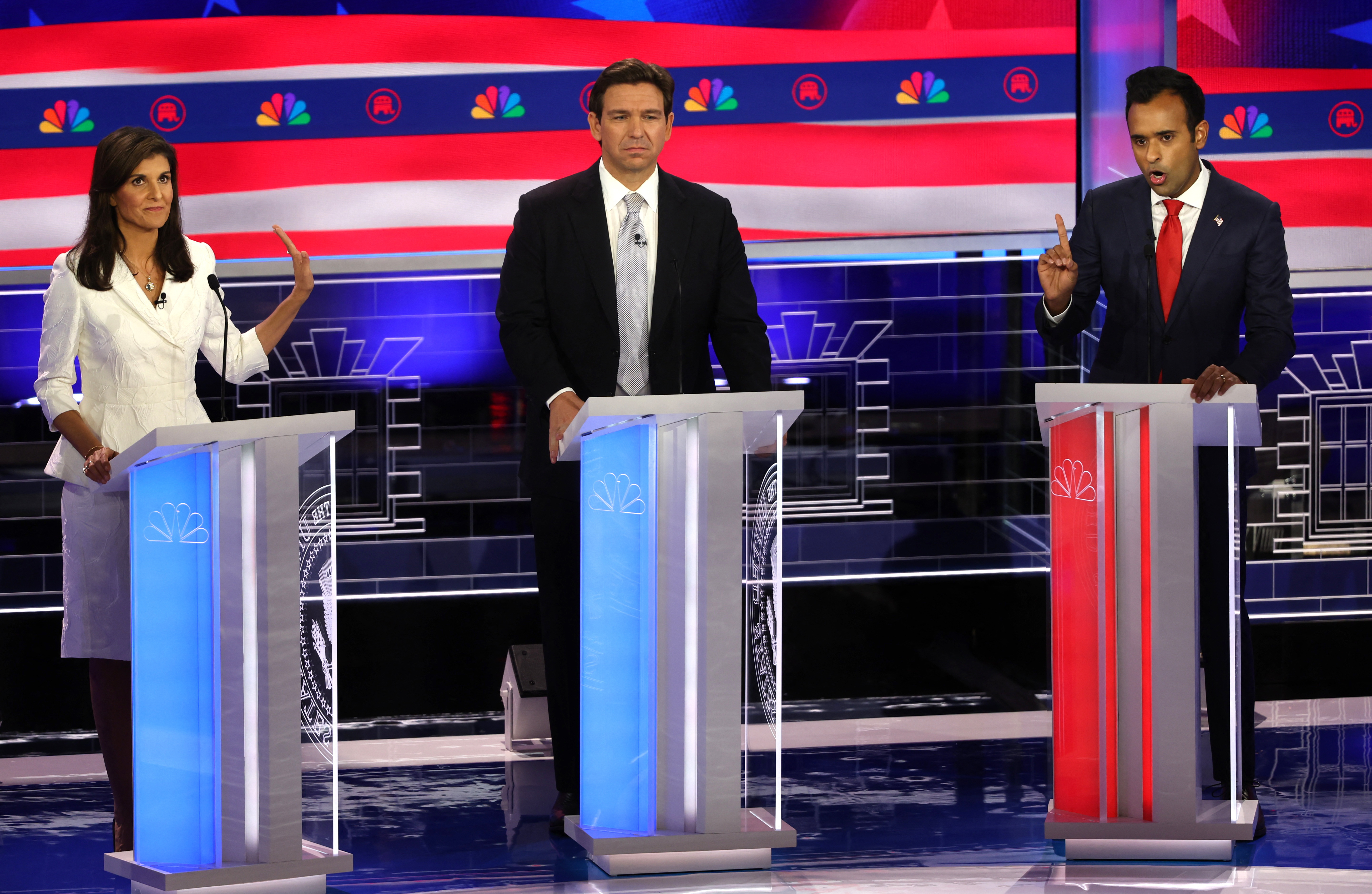 GOP debate highlights: Republican candidates came out swinging on