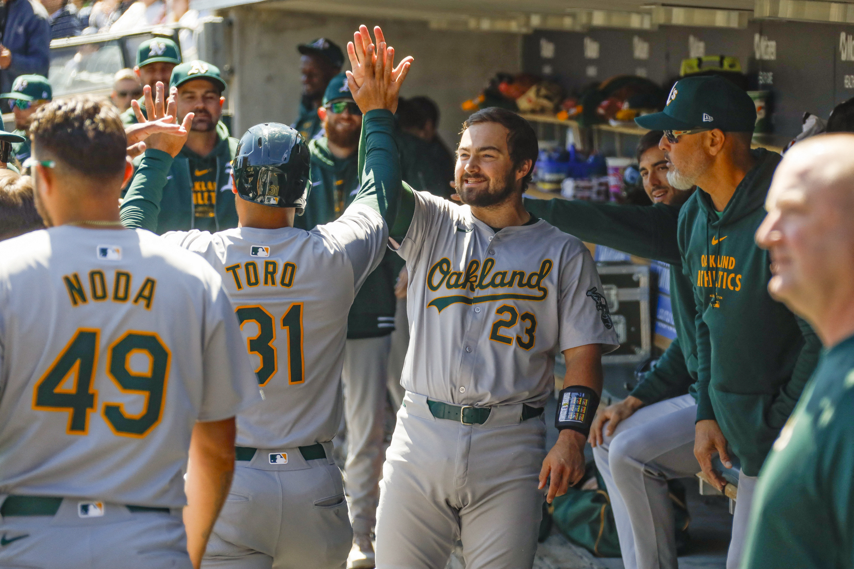 Athletics Capture Series With Tigers Behind Zack Gelof's Big Day 