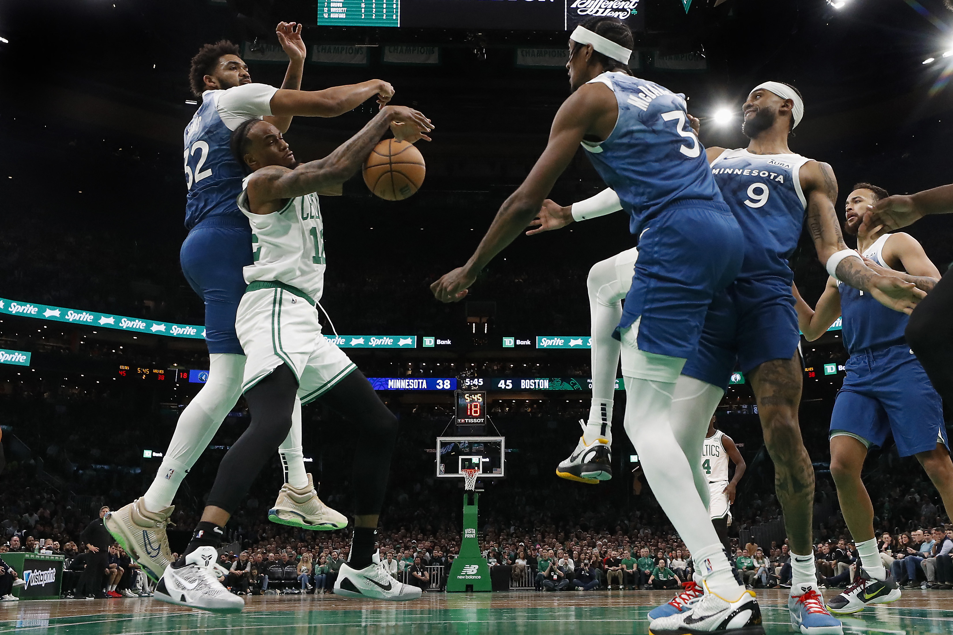 Jayson Tatum (45 Points), Celtics Tame Wolves In Ot 