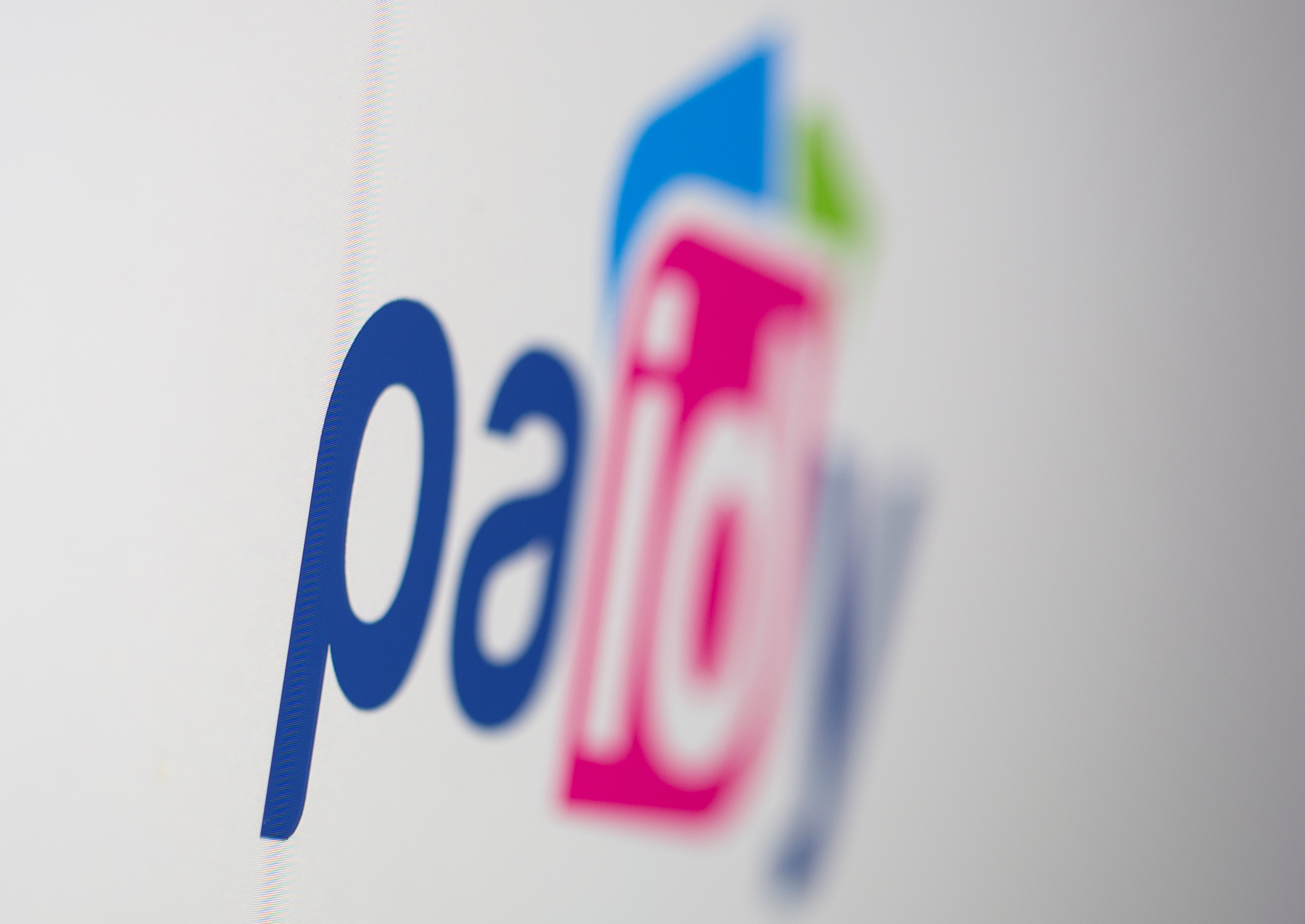 Paidy logo is seen displayed in this illustration